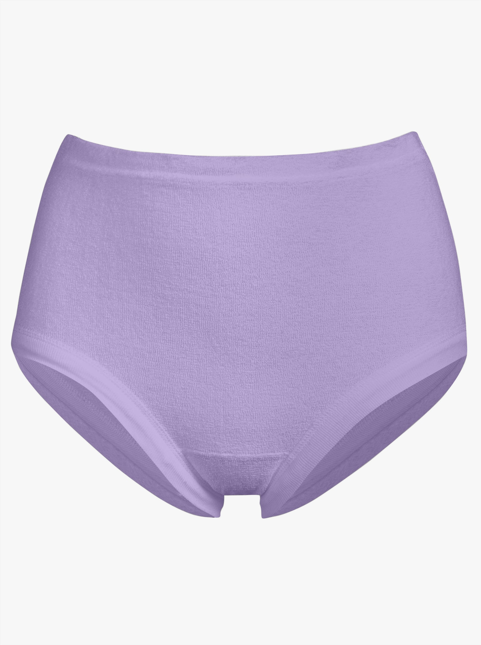 wäschepur Slip in Frottee-Qualität - 2x flieder + 2x türkis