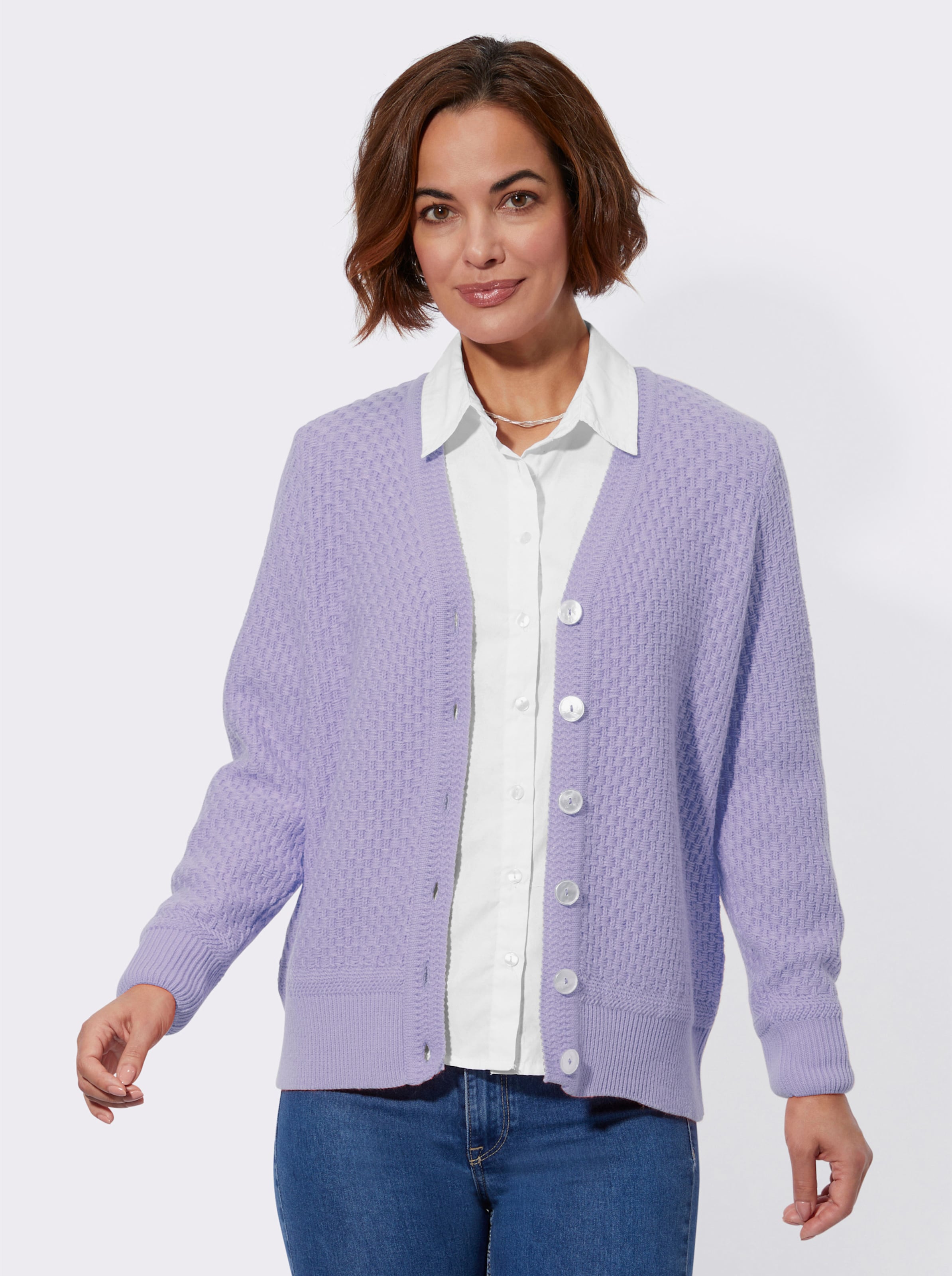 Vest Moos Lila