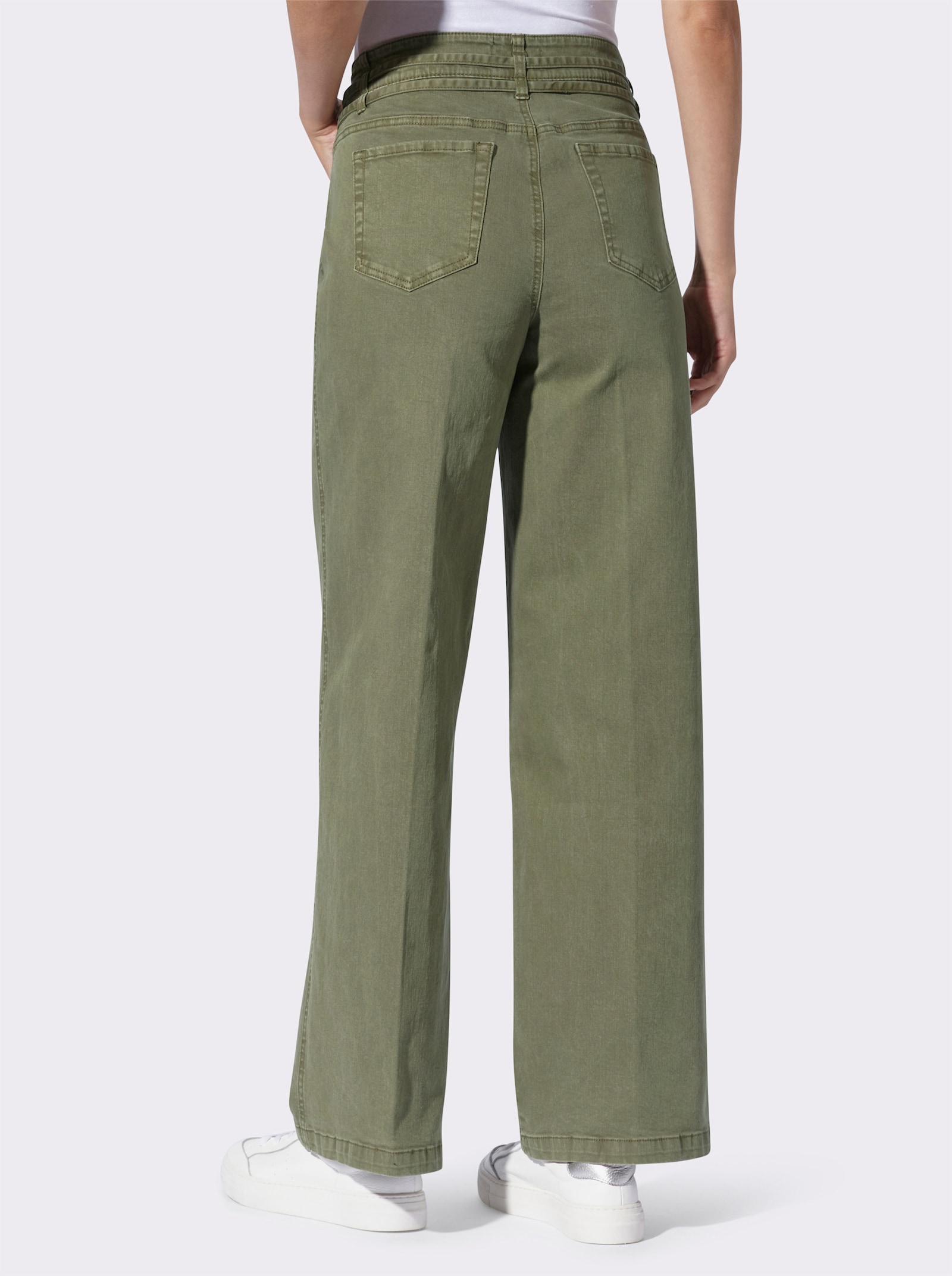 heine Hose erhöhte Leibhöhe - khaki