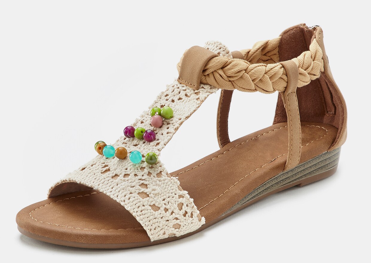 LASCANA Sandale - beige