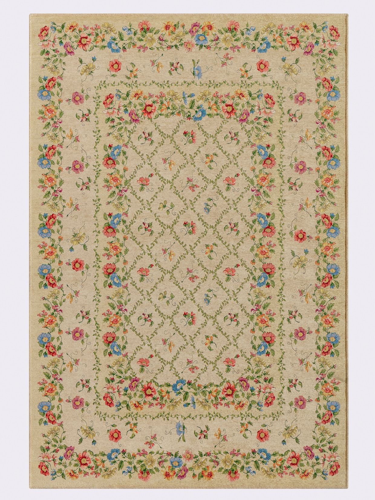 heine home Teppich - beige-bunt