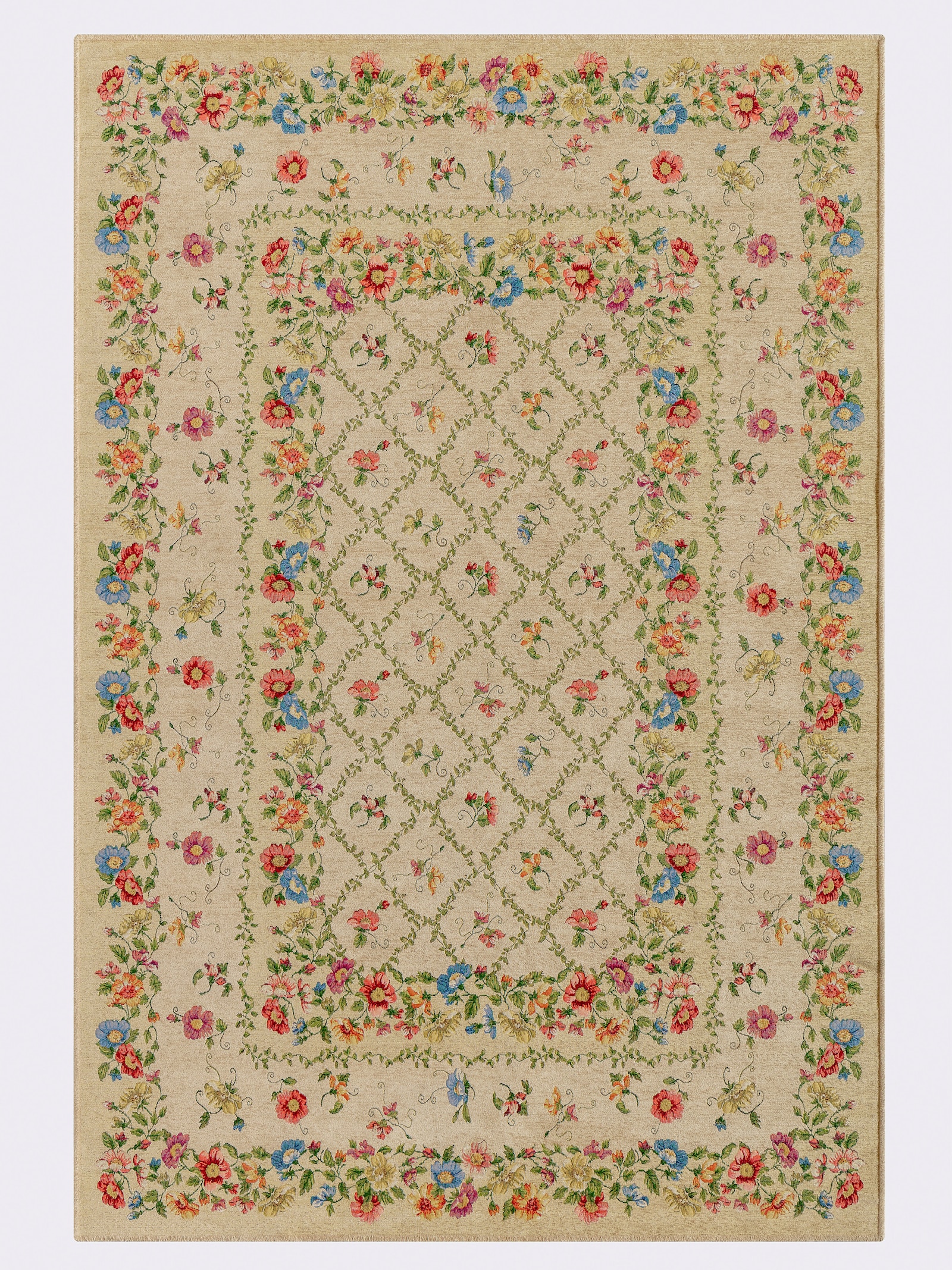 heine home Teppich - beige-bunt