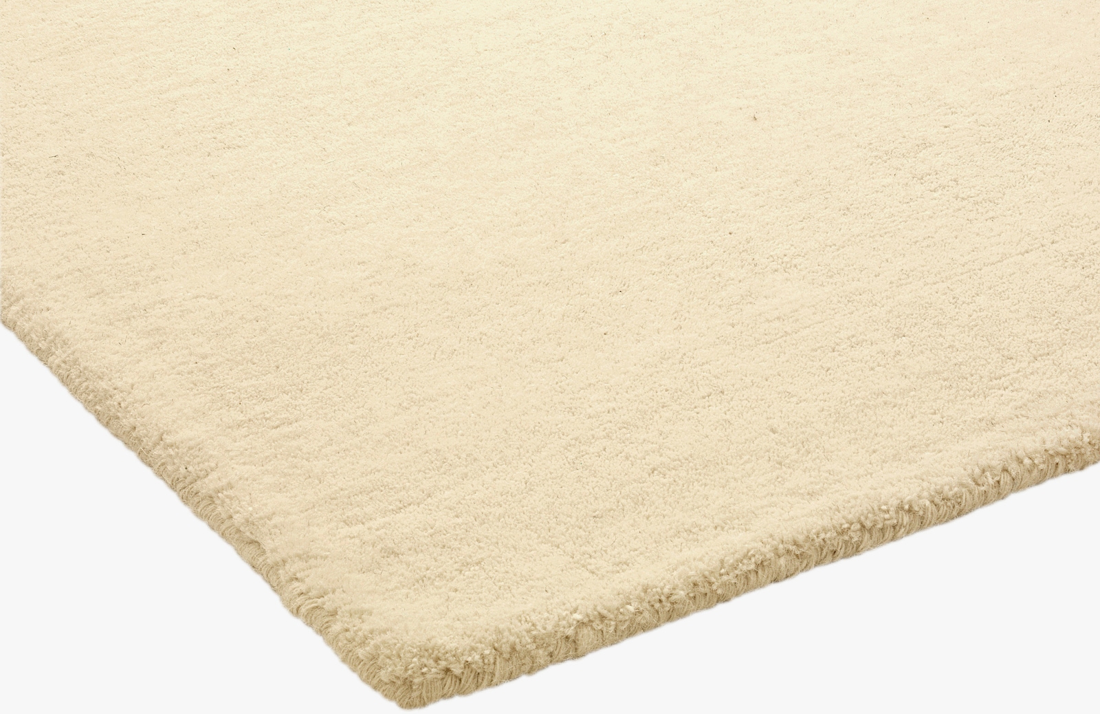 heine home Hochflorteppich - wollweiss