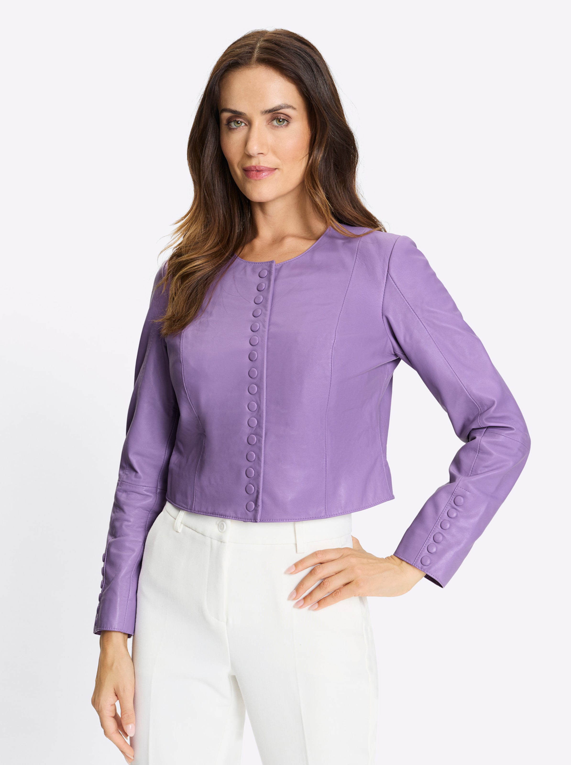 Lederjacke