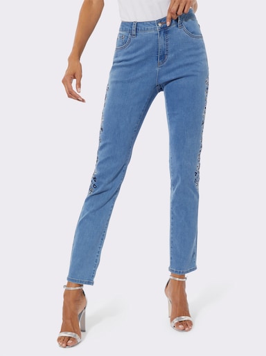 5-Pocket-Jeans - blue-bleached