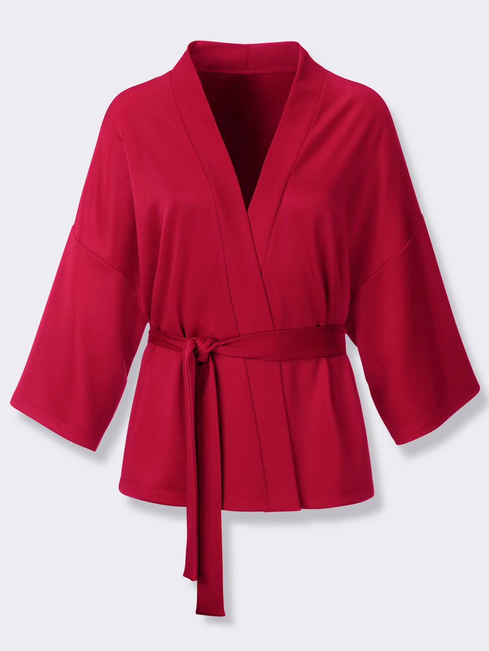 heine Shirtjacke im Kimono-Look - rot