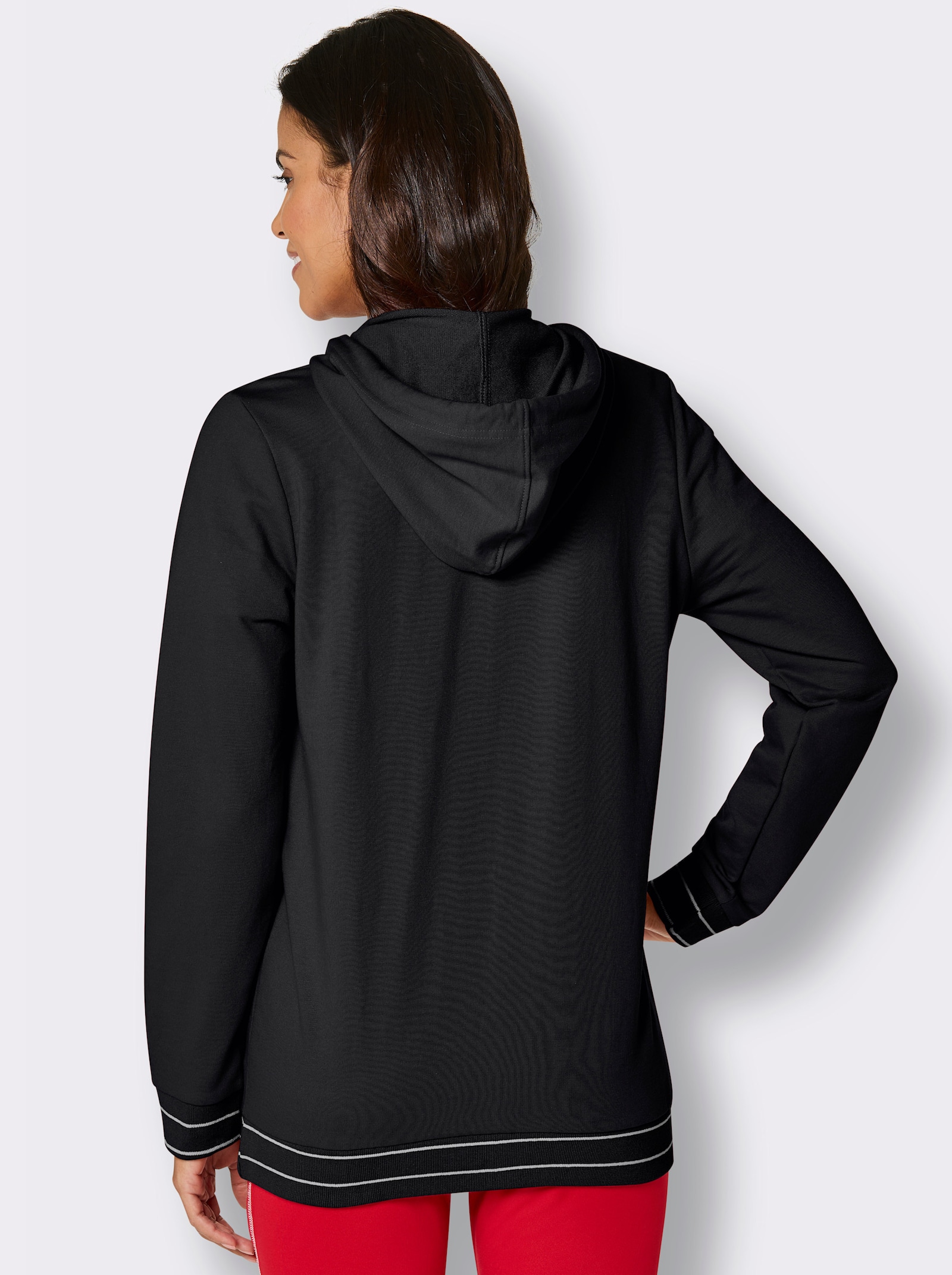 Catamaran Sports Sweatjacke mit Kapuze - schwarz