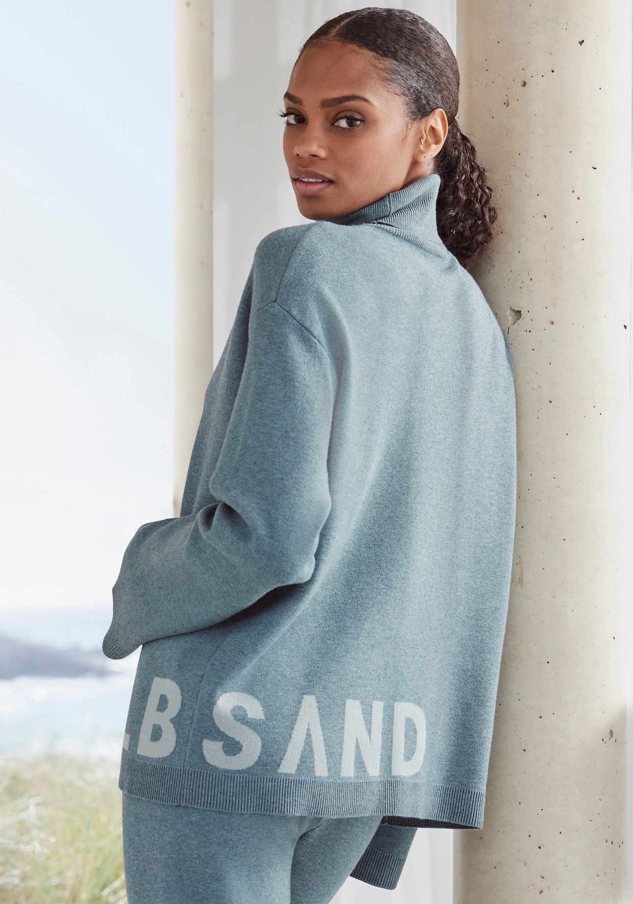 Elbsand Sweater - bleu pétrole