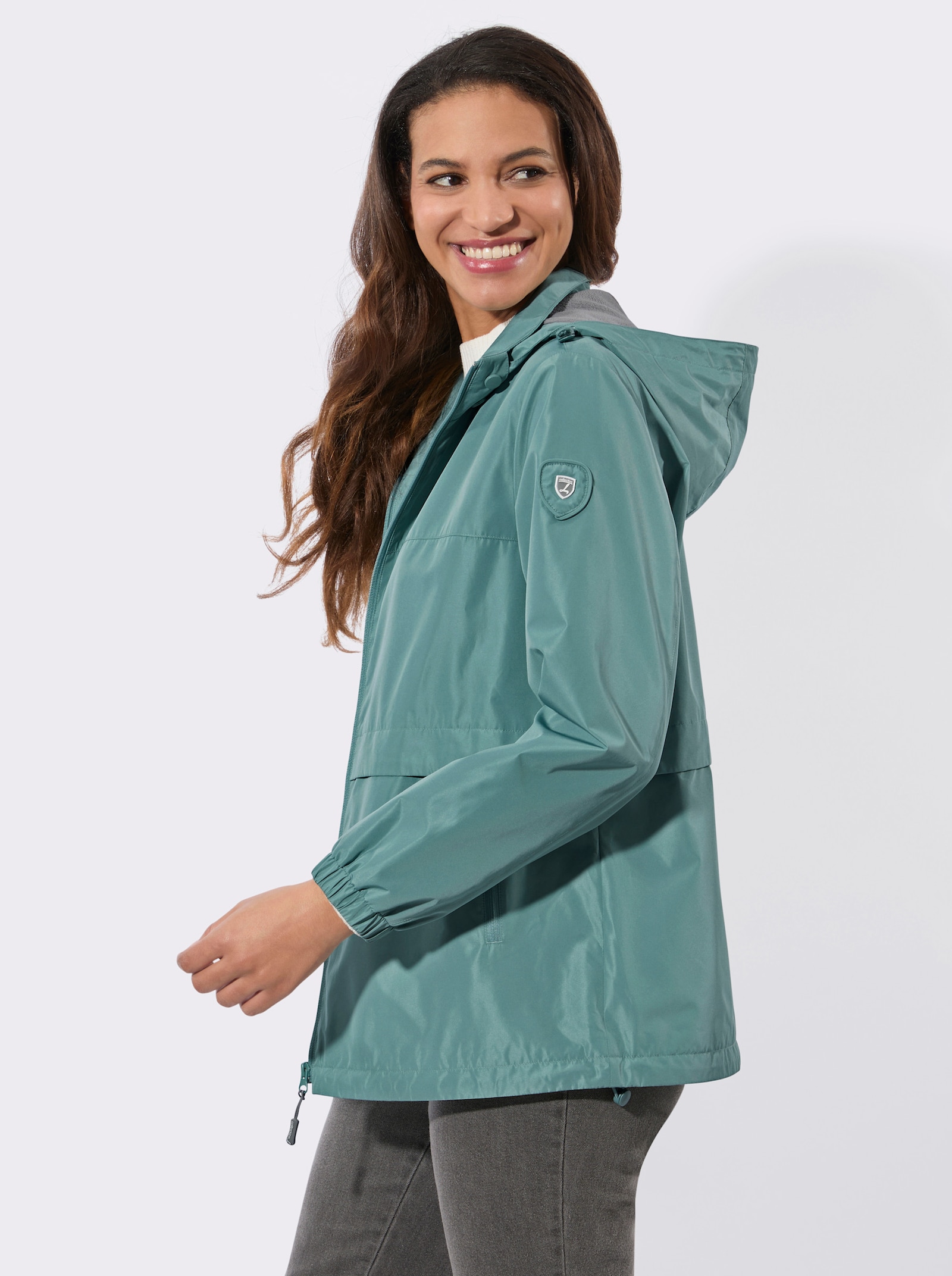 Outdoorjacke für die Übergangszeit - jade