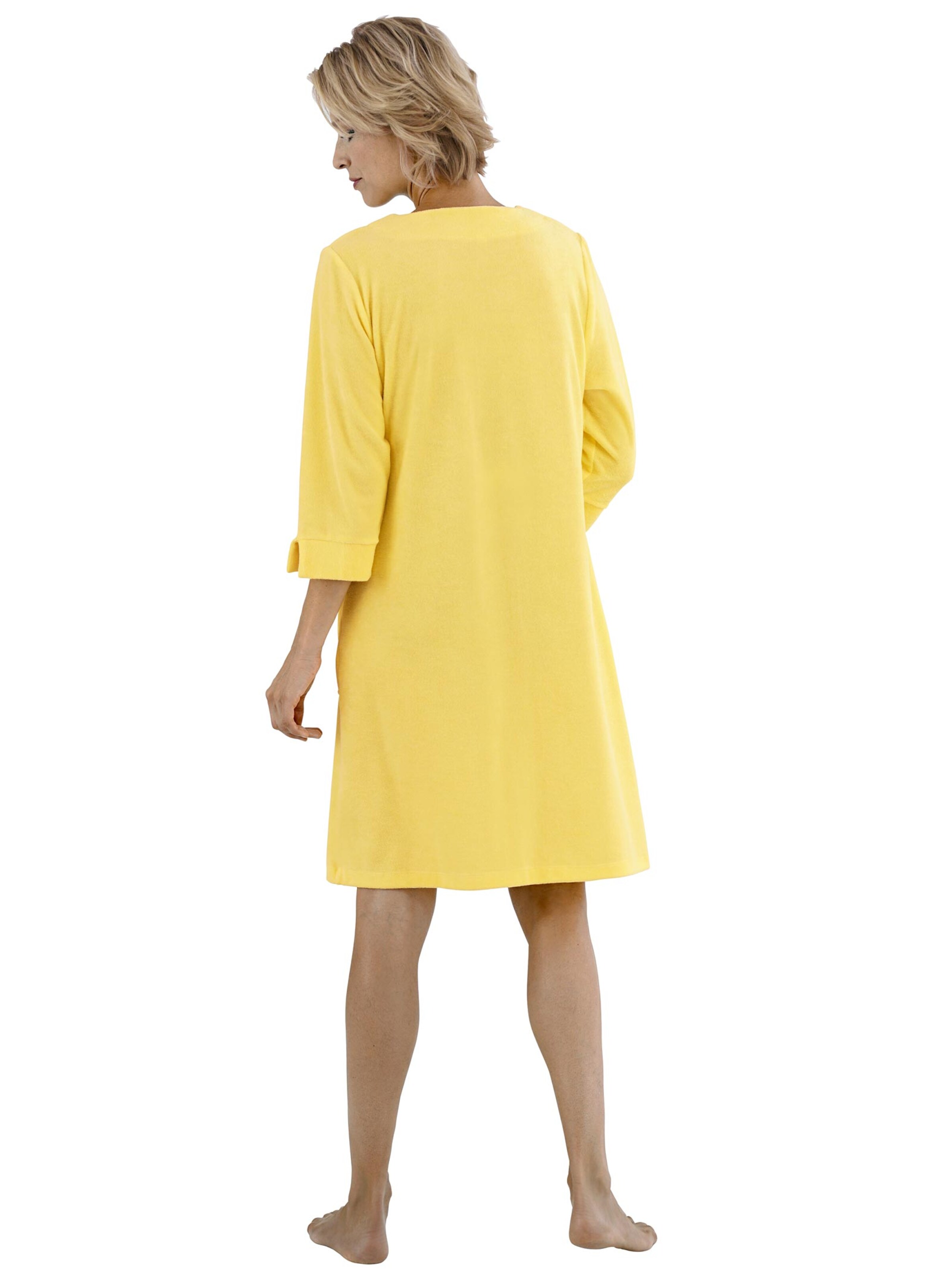 feel good Bademantel - gelb