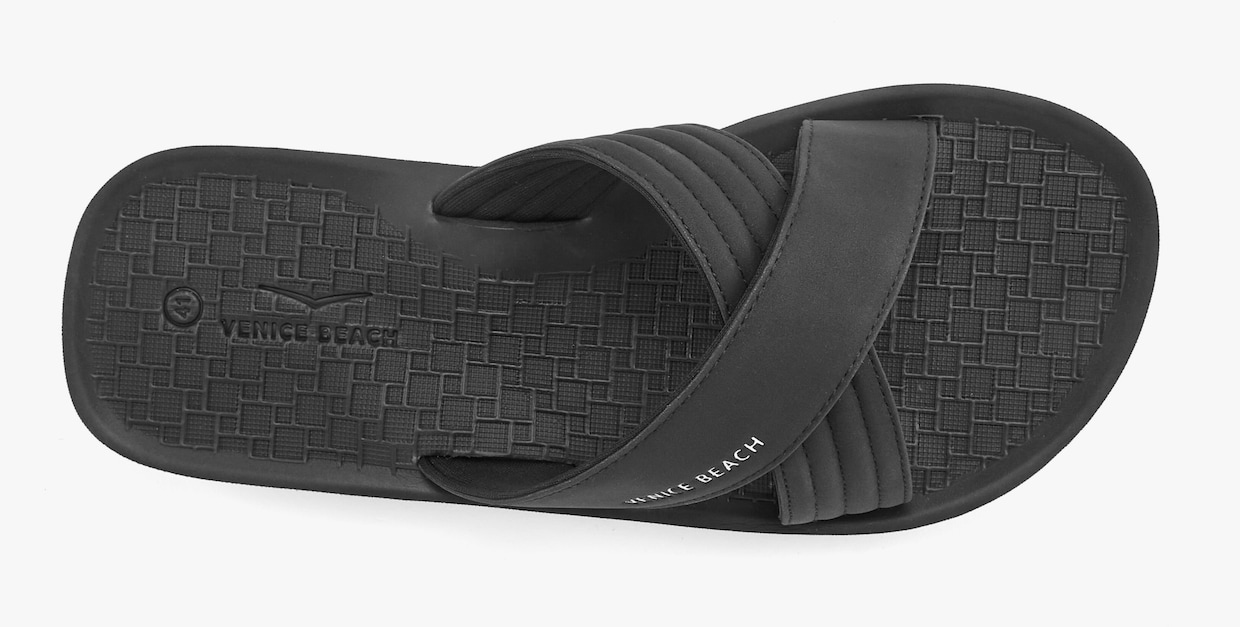 Venice Beach Pantolette - schwarz