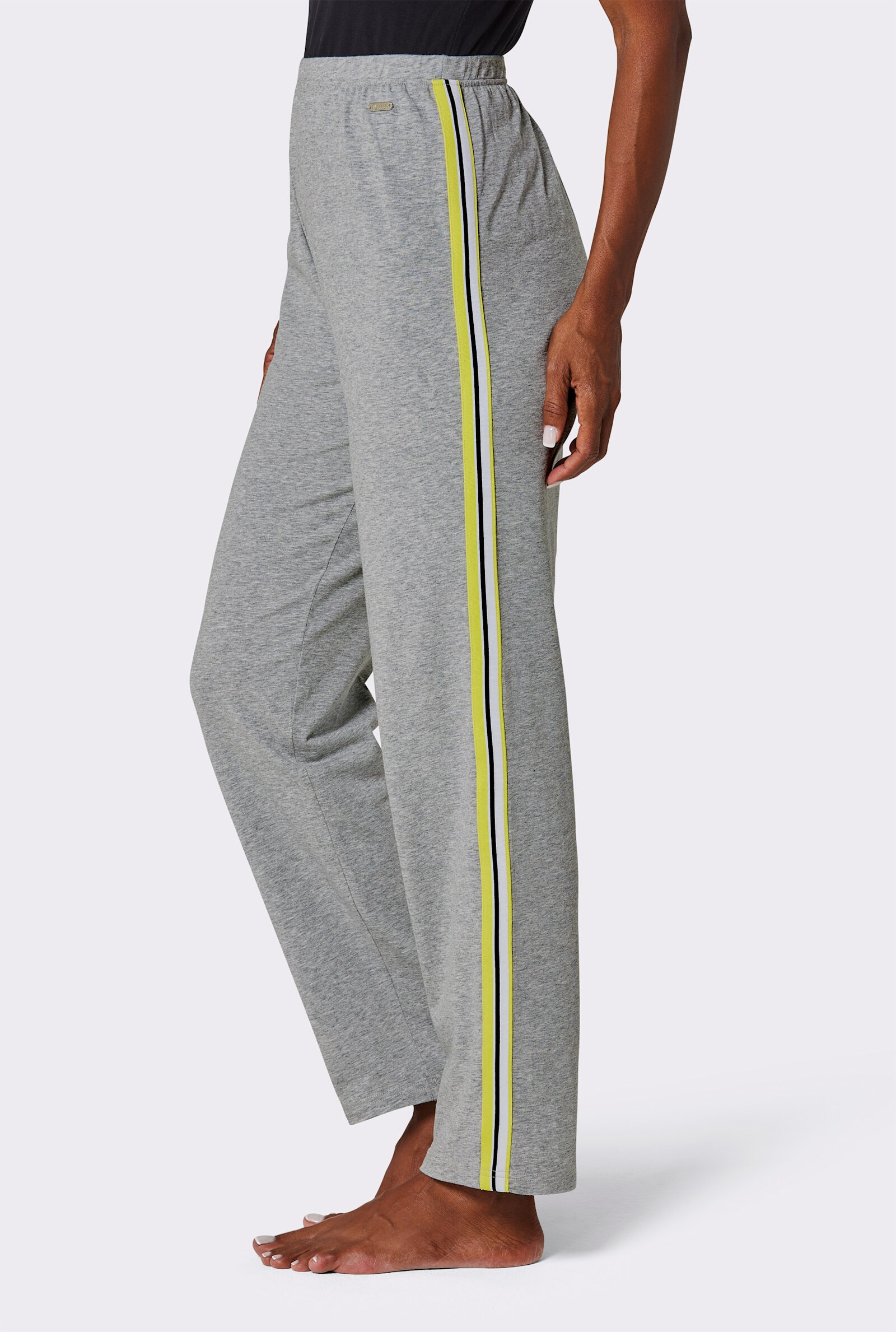 feel good Hose - grau-meliert