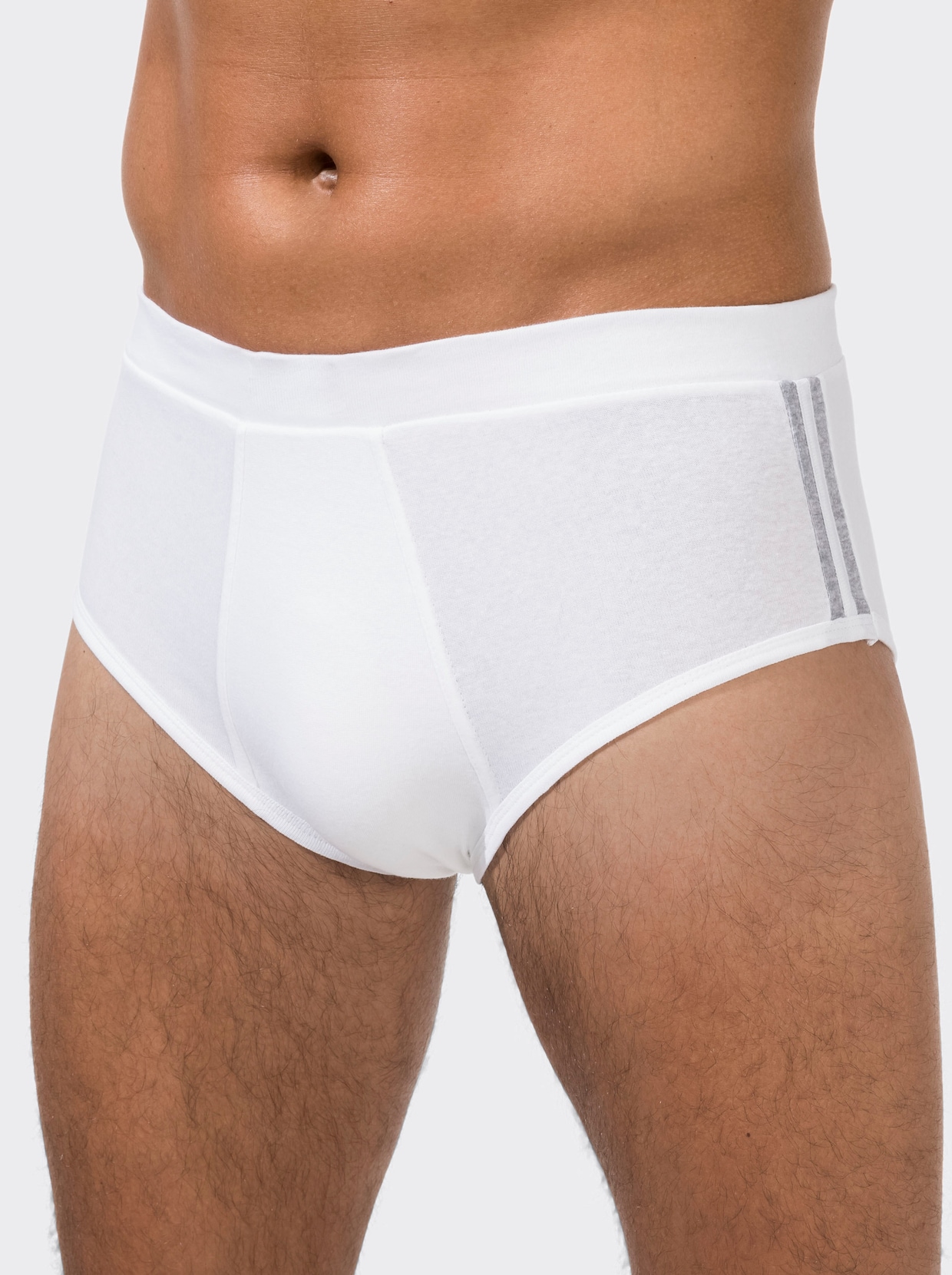 wäschepur men Slip - weiss