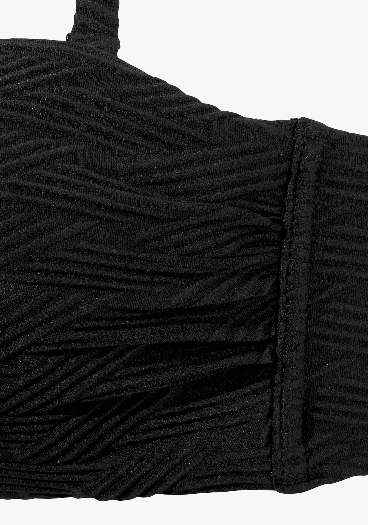 Sunseeker Bügel-Bandeau-Bikini-Top - schwarz