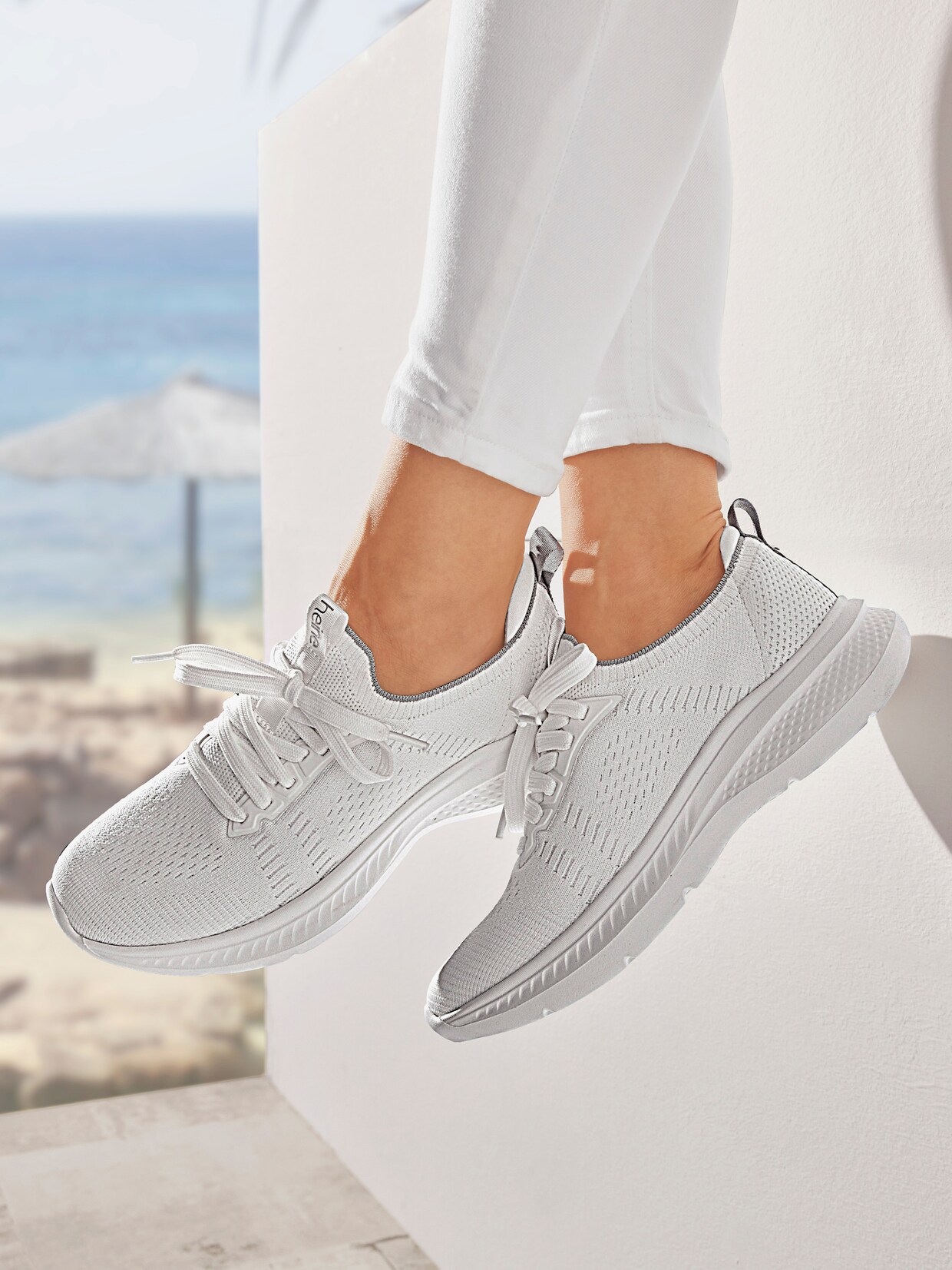 heine Sneaker - weiß