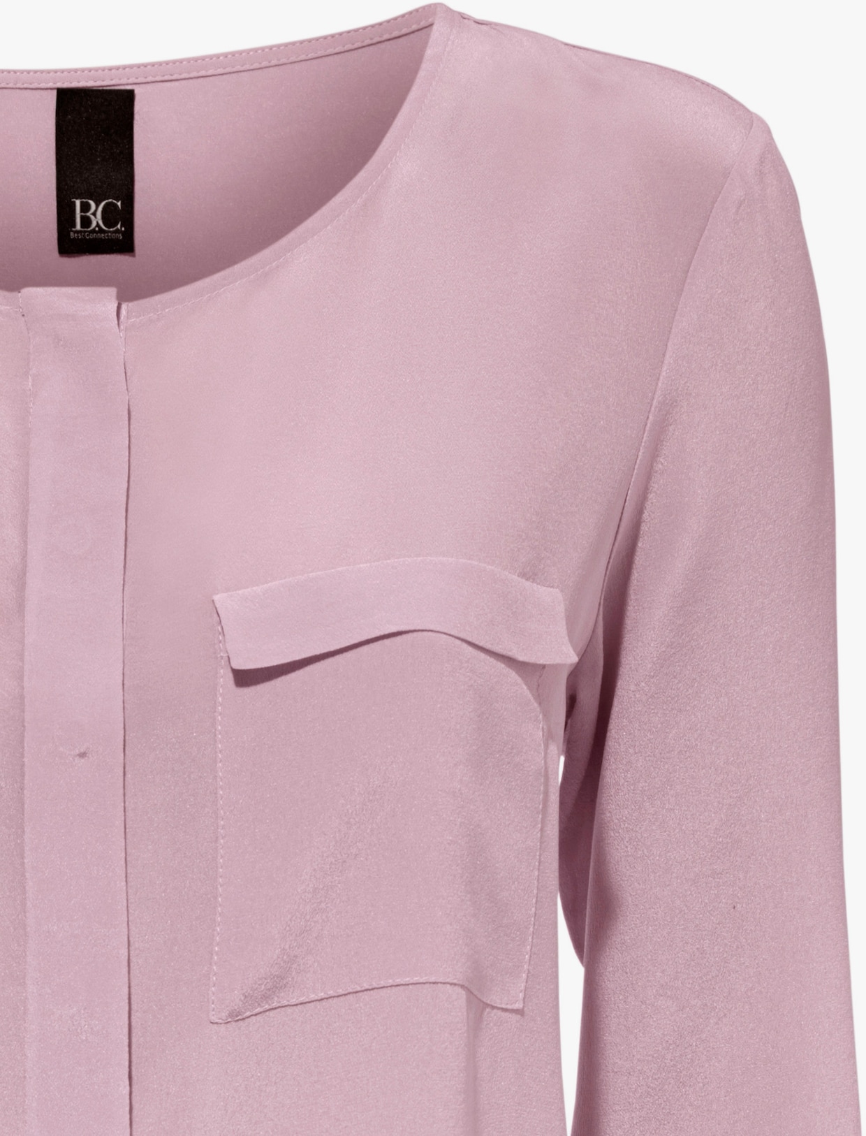 heine Zijden blouse - mauve