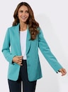Blazer met schoudervullingen - oceaan