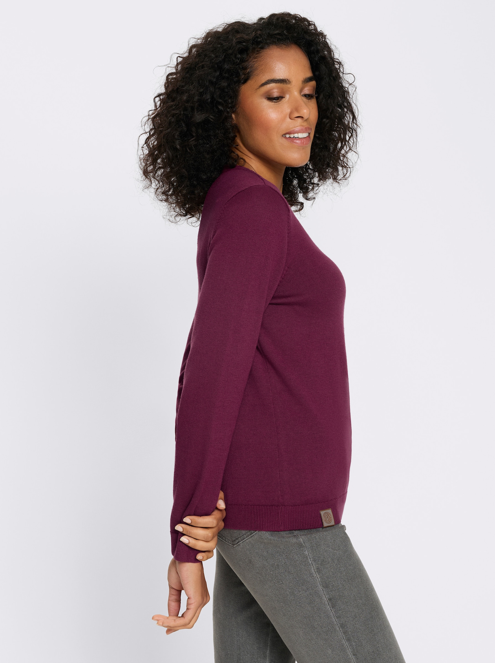 Pullover mit 50% Baumwolle - malve