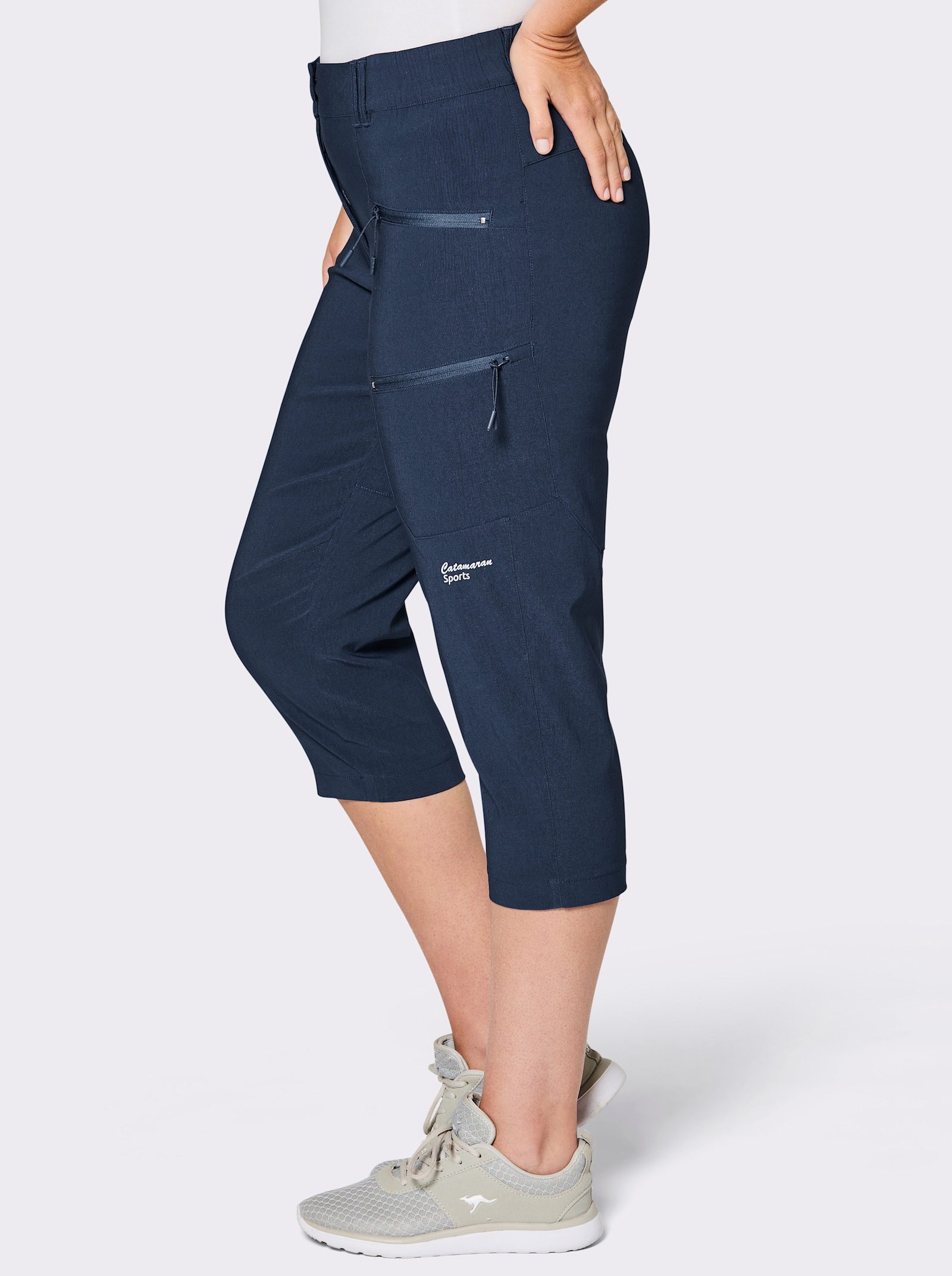 Catamaran Sports Trekkinghose mit Reißverschluss-Taschen hinten - dunkelblau