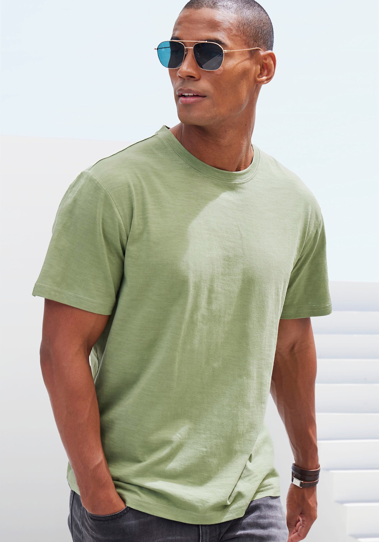 T-Shirt - khaki