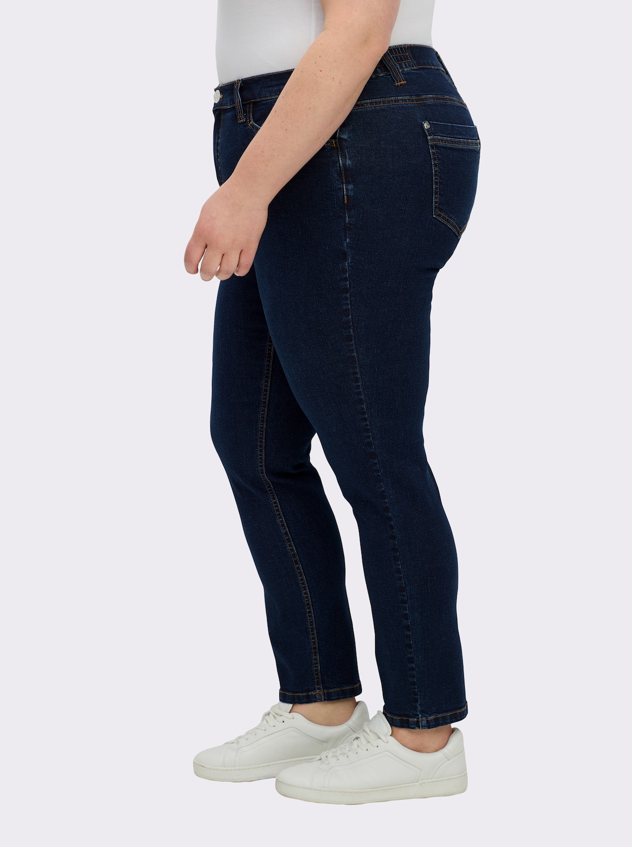 sheego Jean - bleu foncé