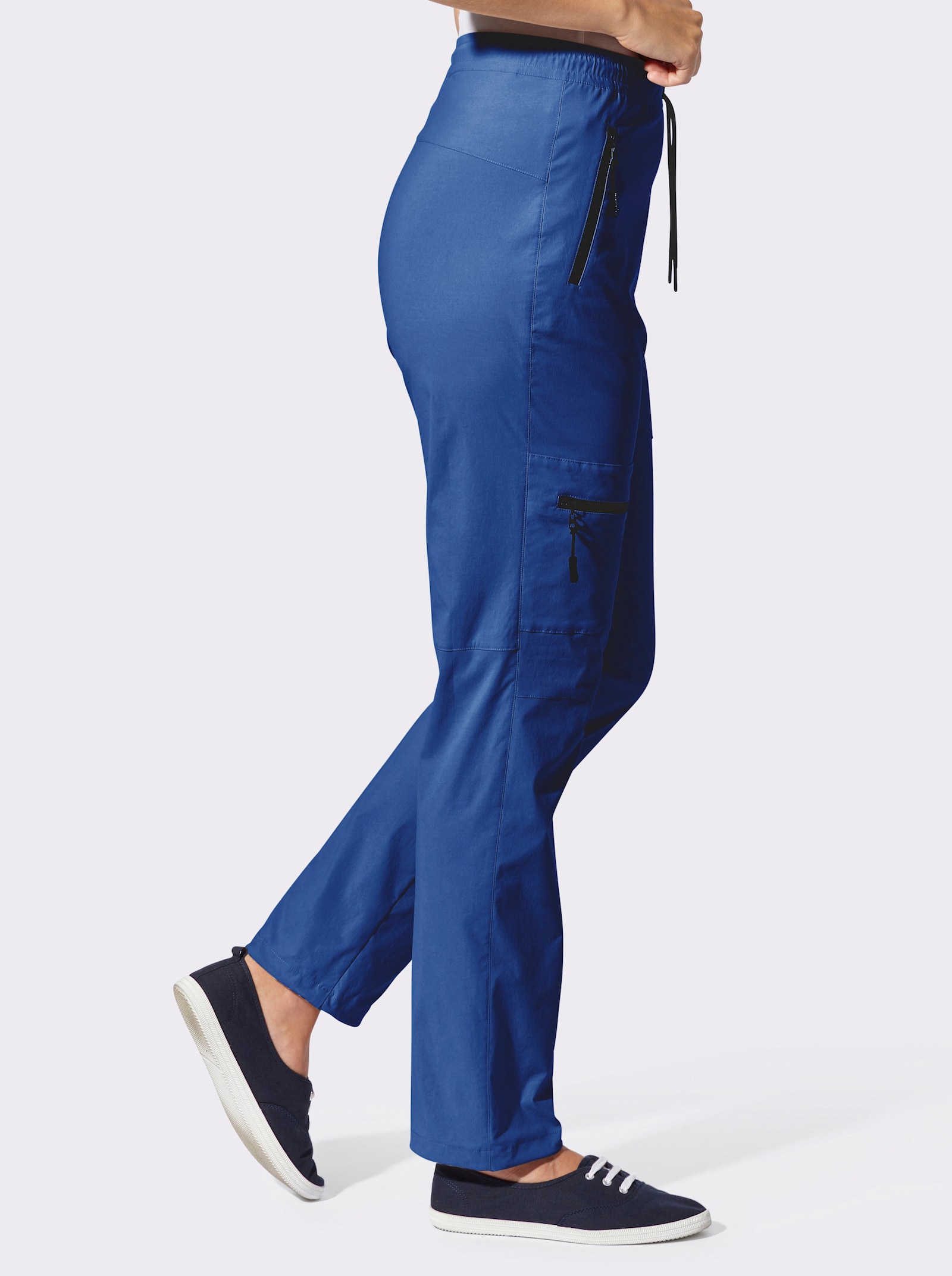 Funktionshose in Stretch-Qualität - jeansblau