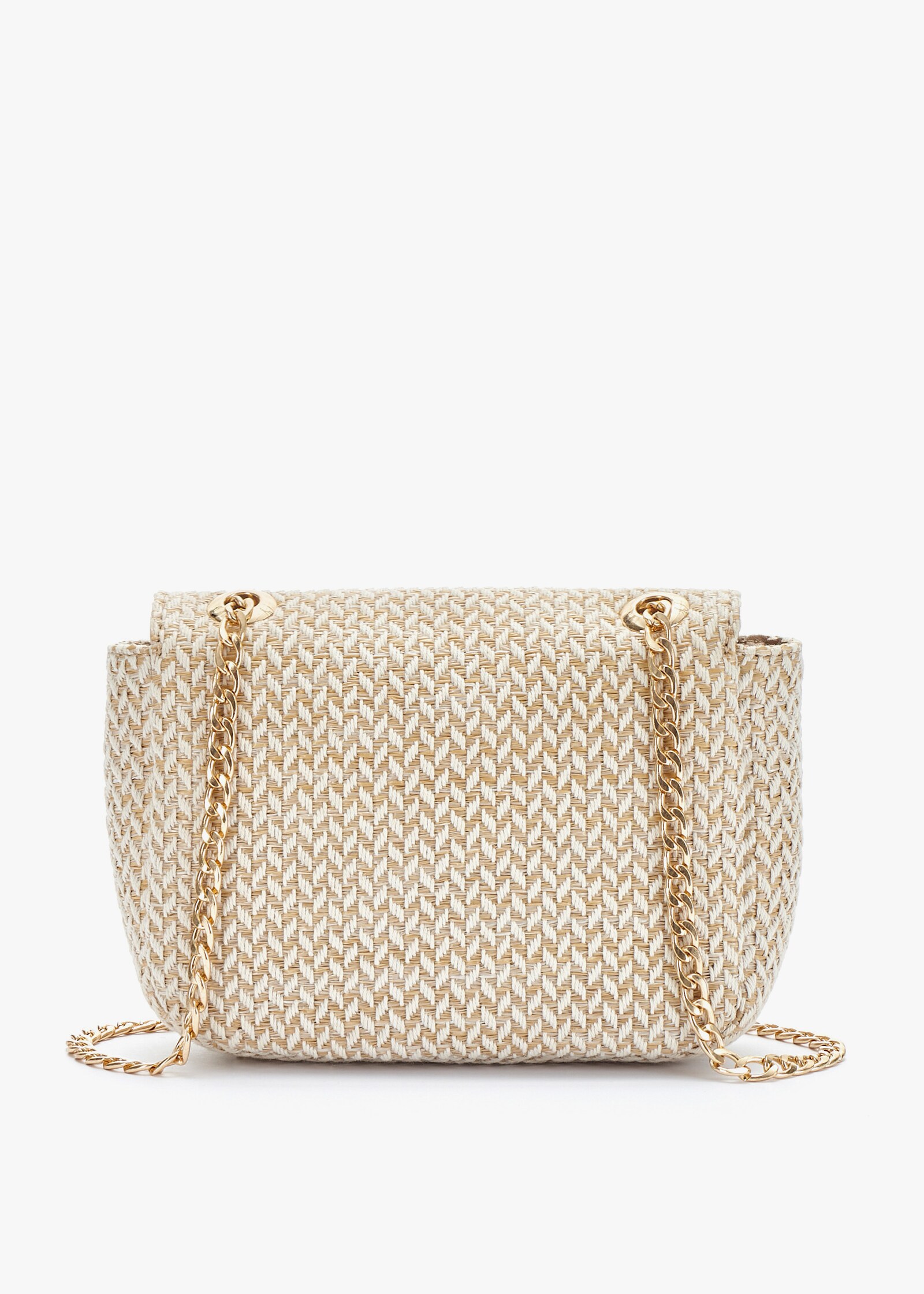 Vivance Umhängetasche - beige/weiß