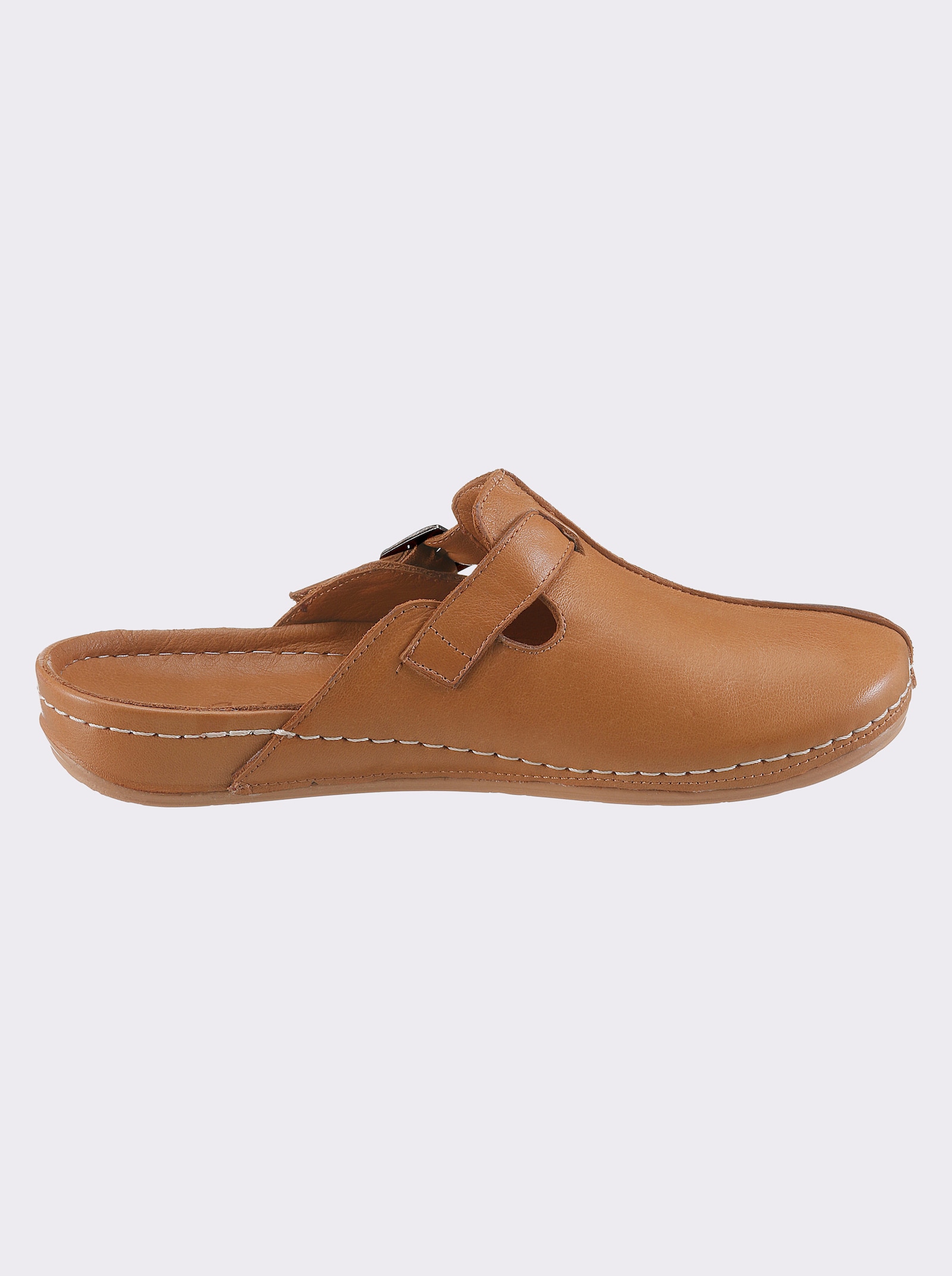 Andrea Conti Clog mit flexibler Laufsohle - camel