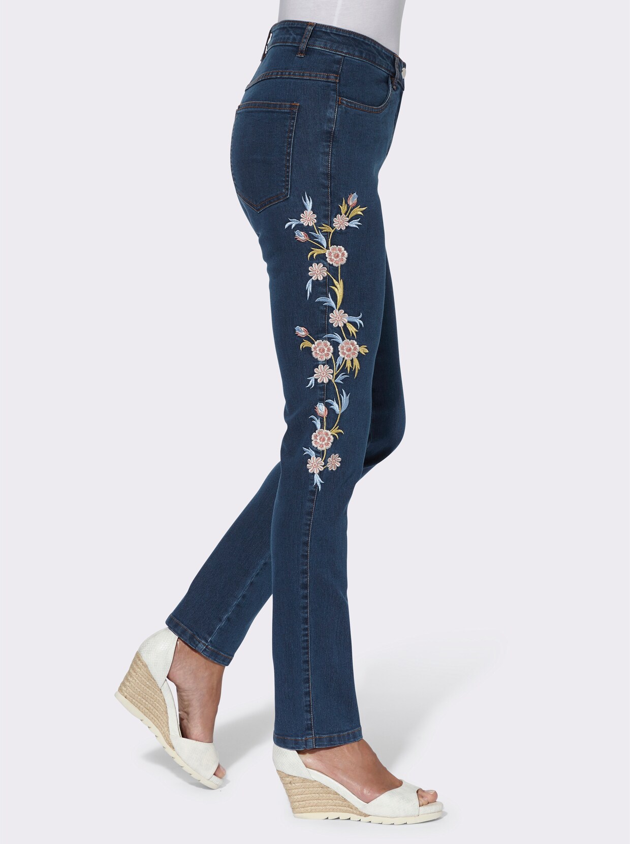 Jeans - blue-stone-washed