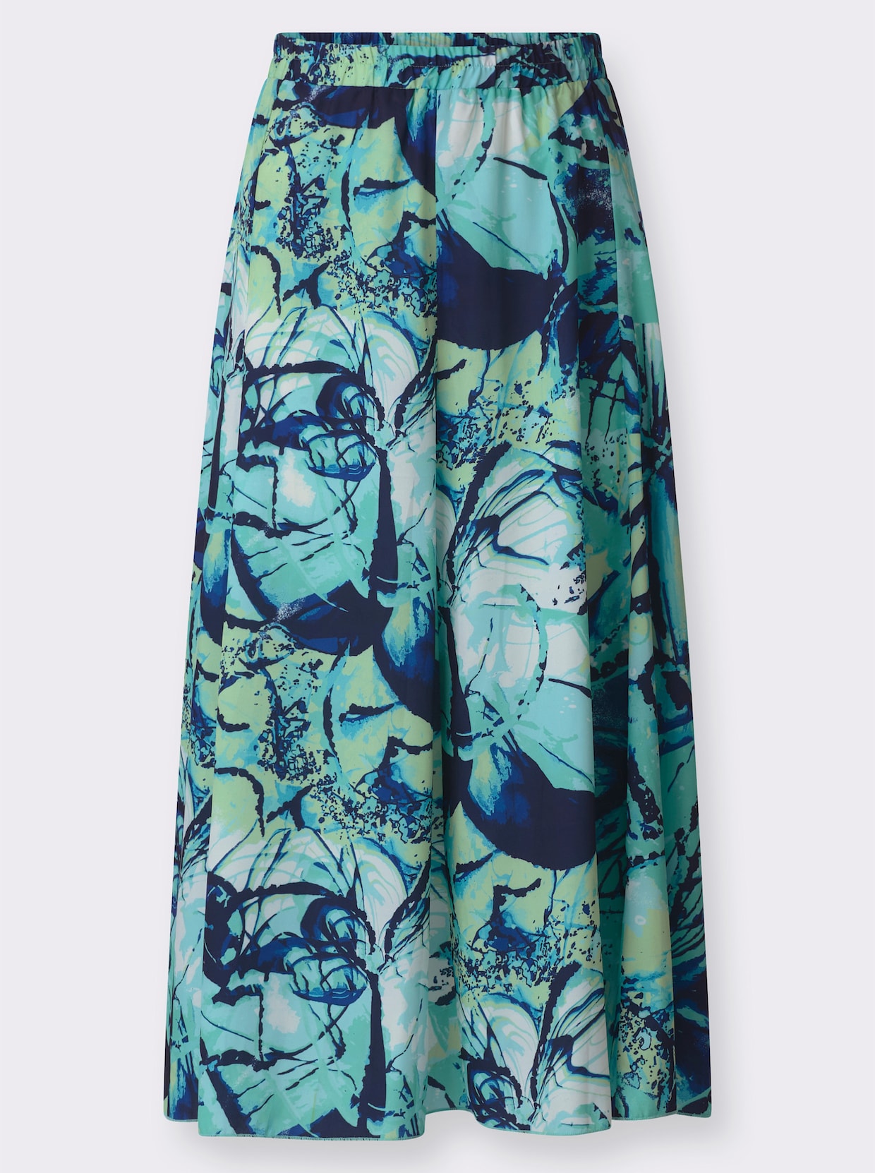 Schlupfrock im Print-Dessin - ozean-marine-bedruckt