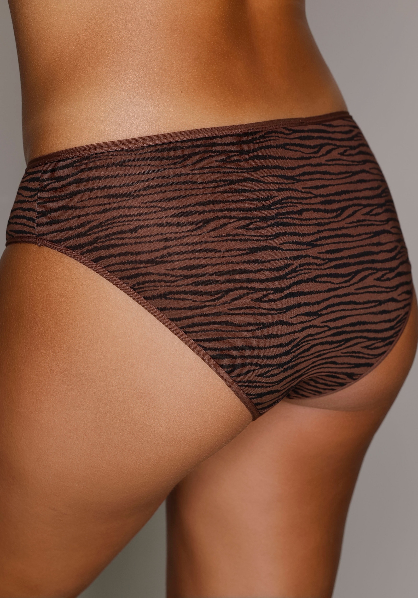 LASCANA Jazz-pants slips - bruin, zwart