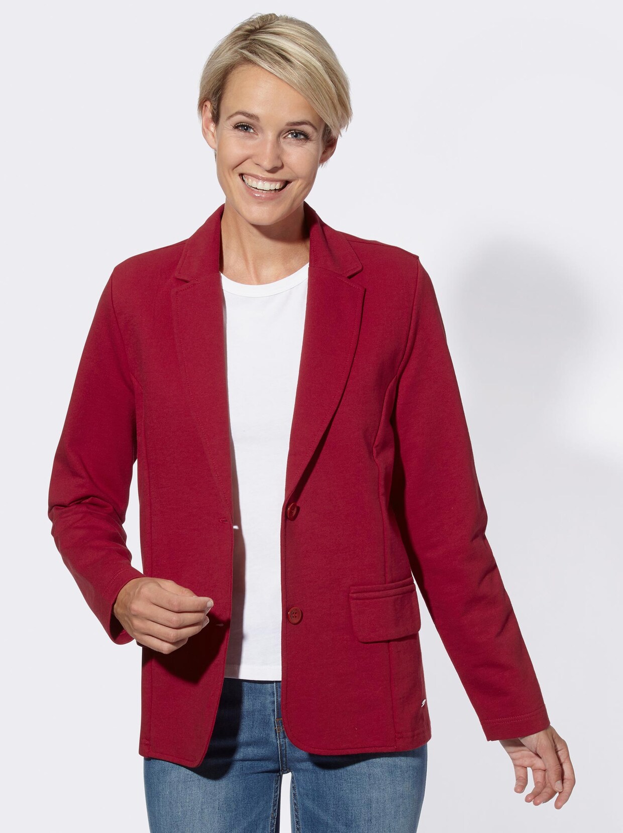 Shirtjacke - rot