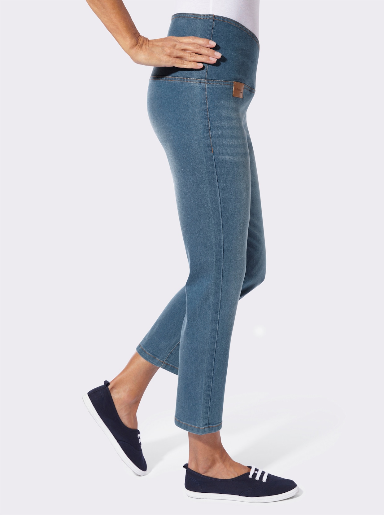 7/8-Jeans - blue-bleached