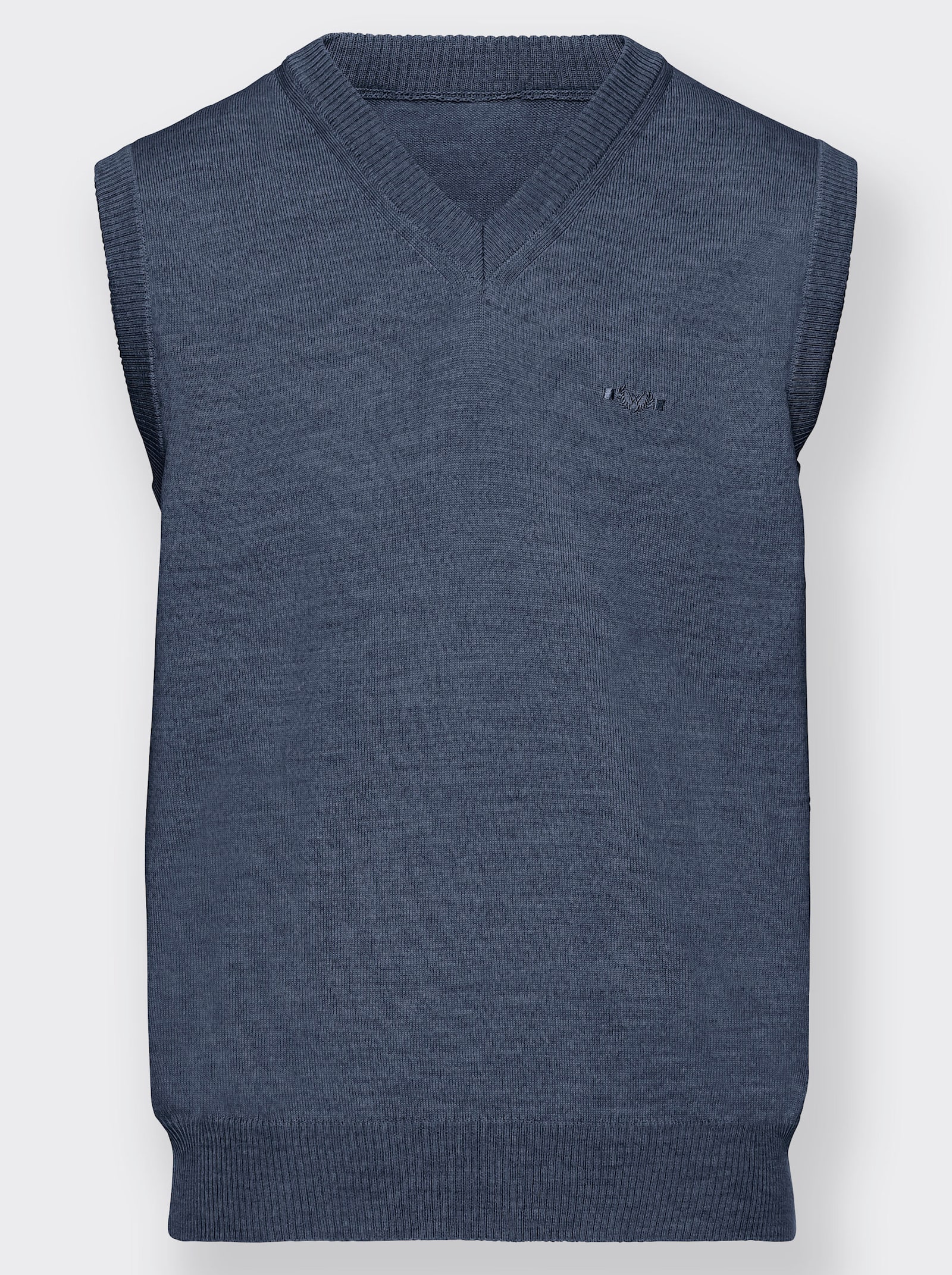 Marco Donati Pullunder - jeansblau