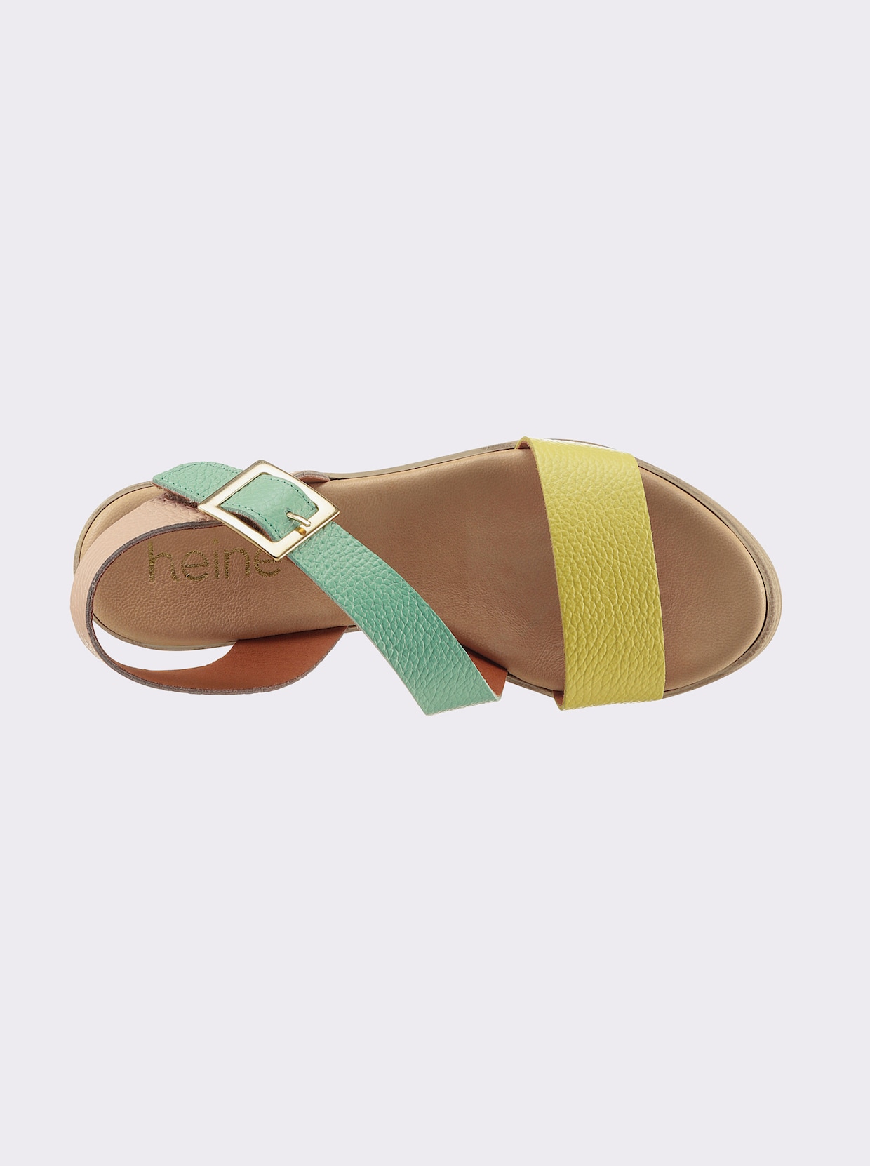 heine sandaaltjes - pastel