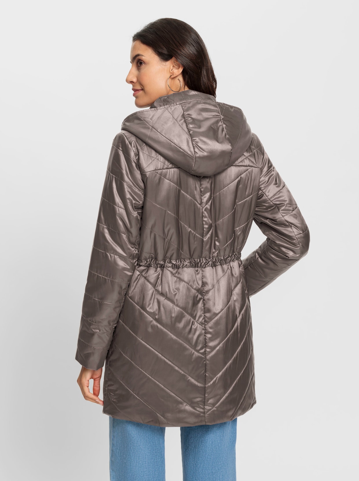 Jacke - taupe