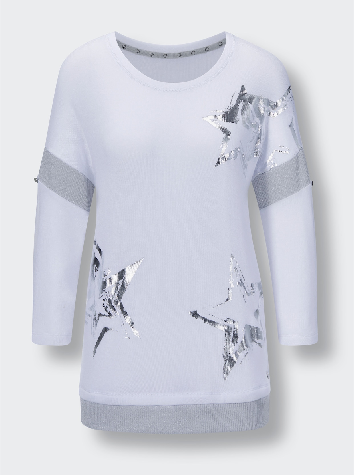 CREATION L PREMIUM T-shirt en modal - blanc