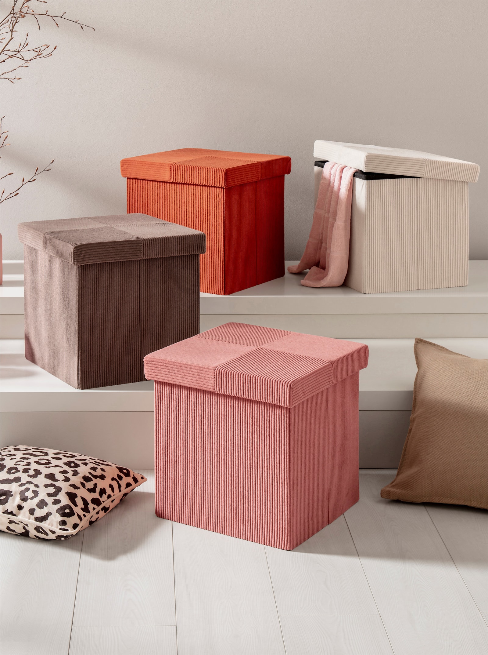 heine home Hocker - braun