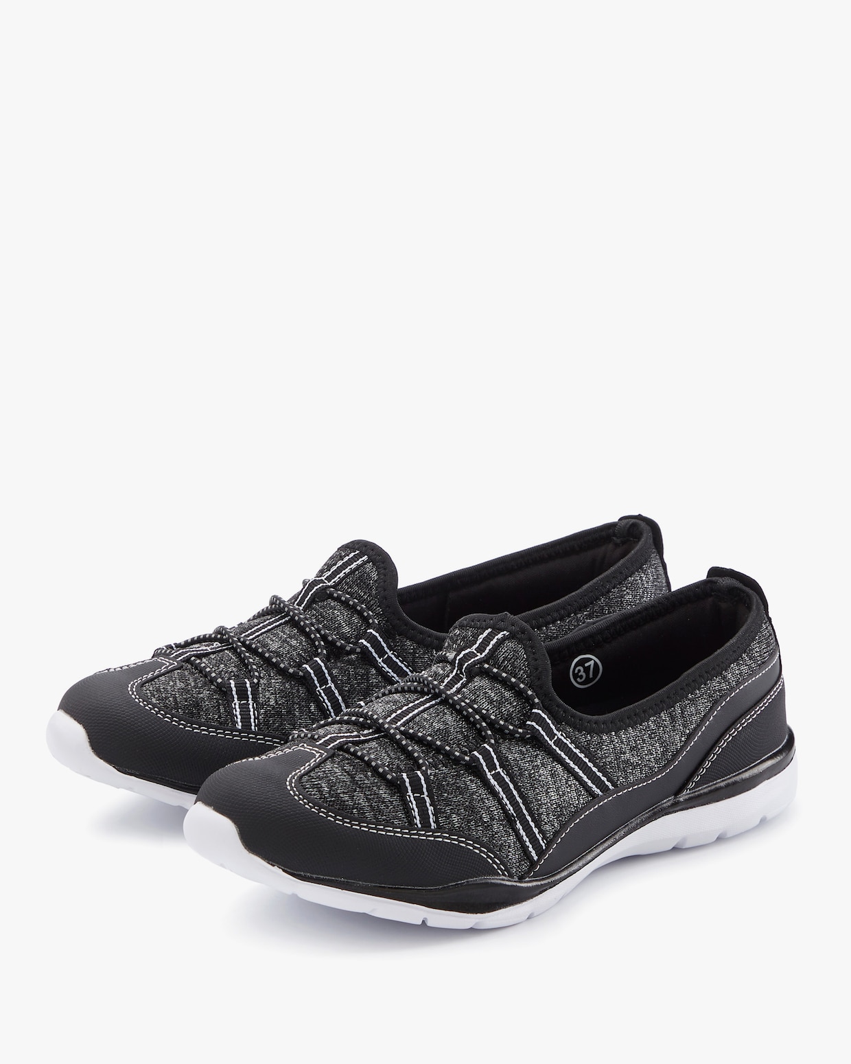 LASCANA Sneaker - schwarz-weiss