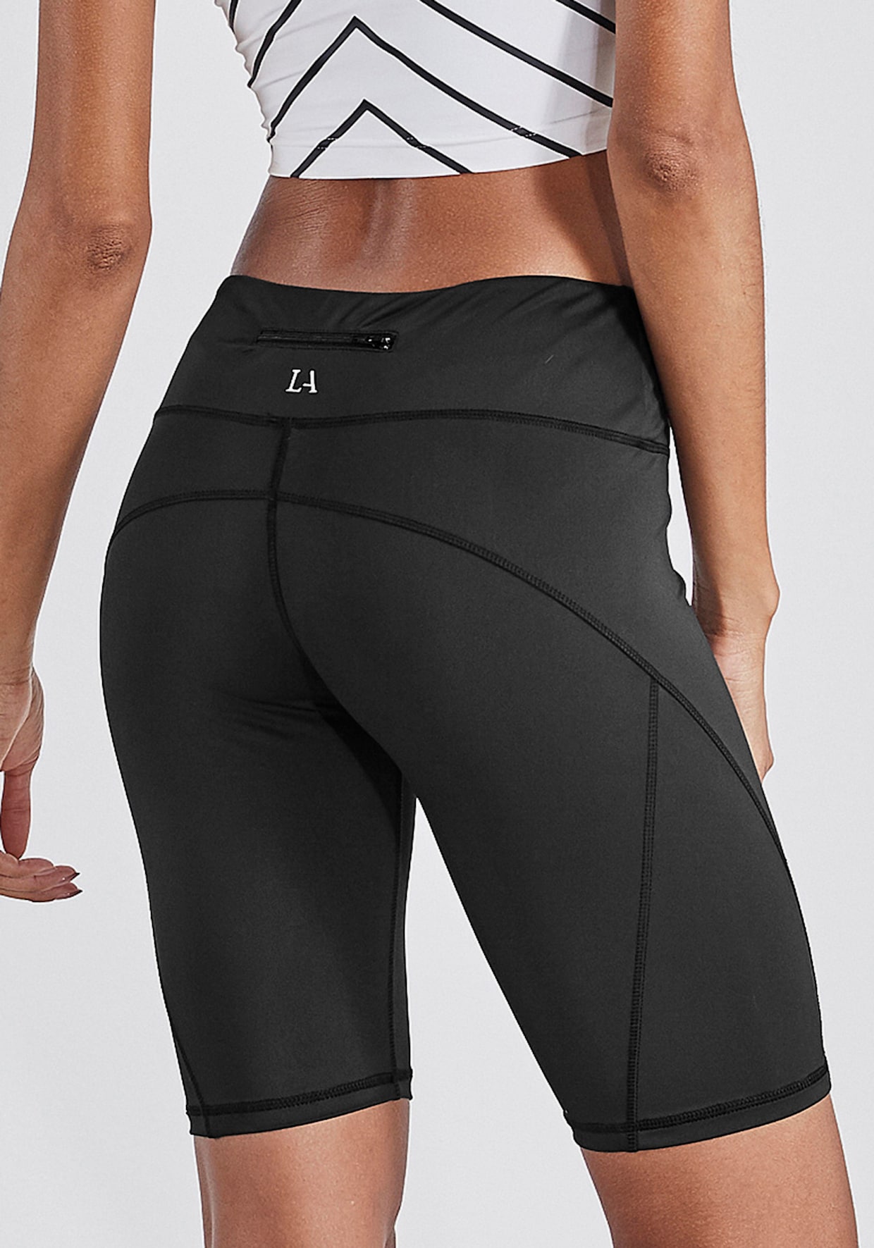 LASCANA ACTIVE Radlerhose - schwarz