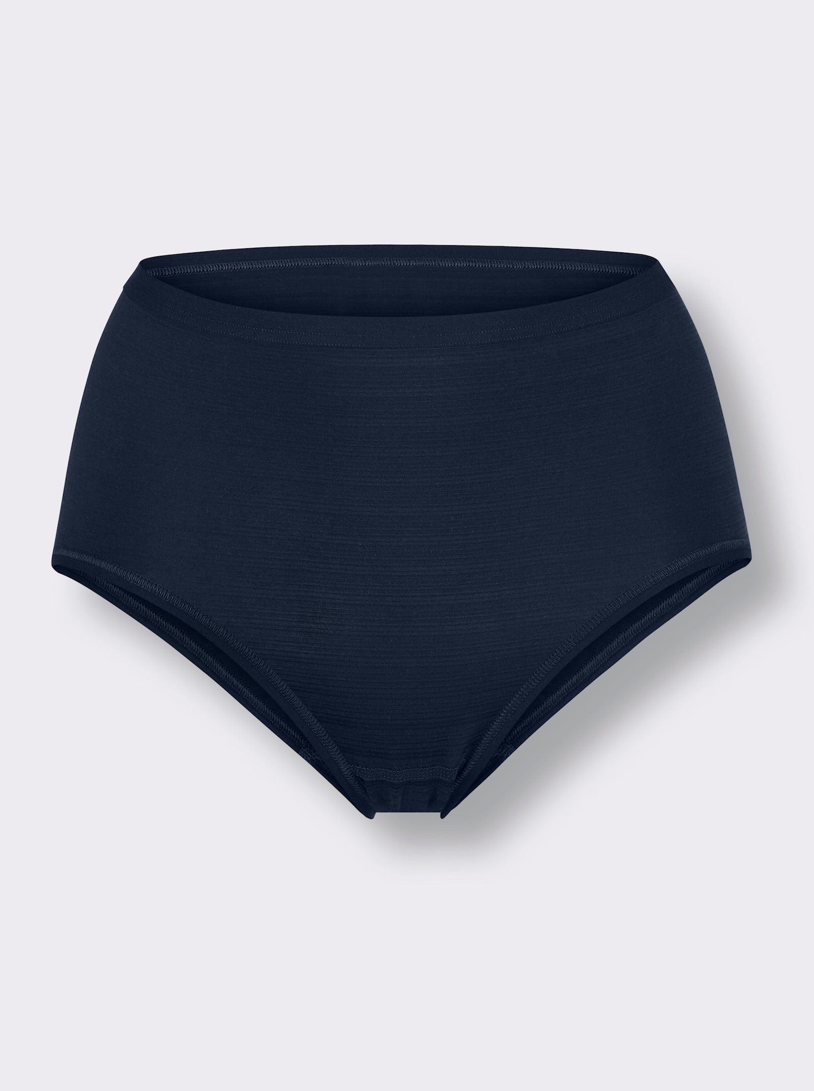 Hüftslip in dezenter Ringel-Optik - marine