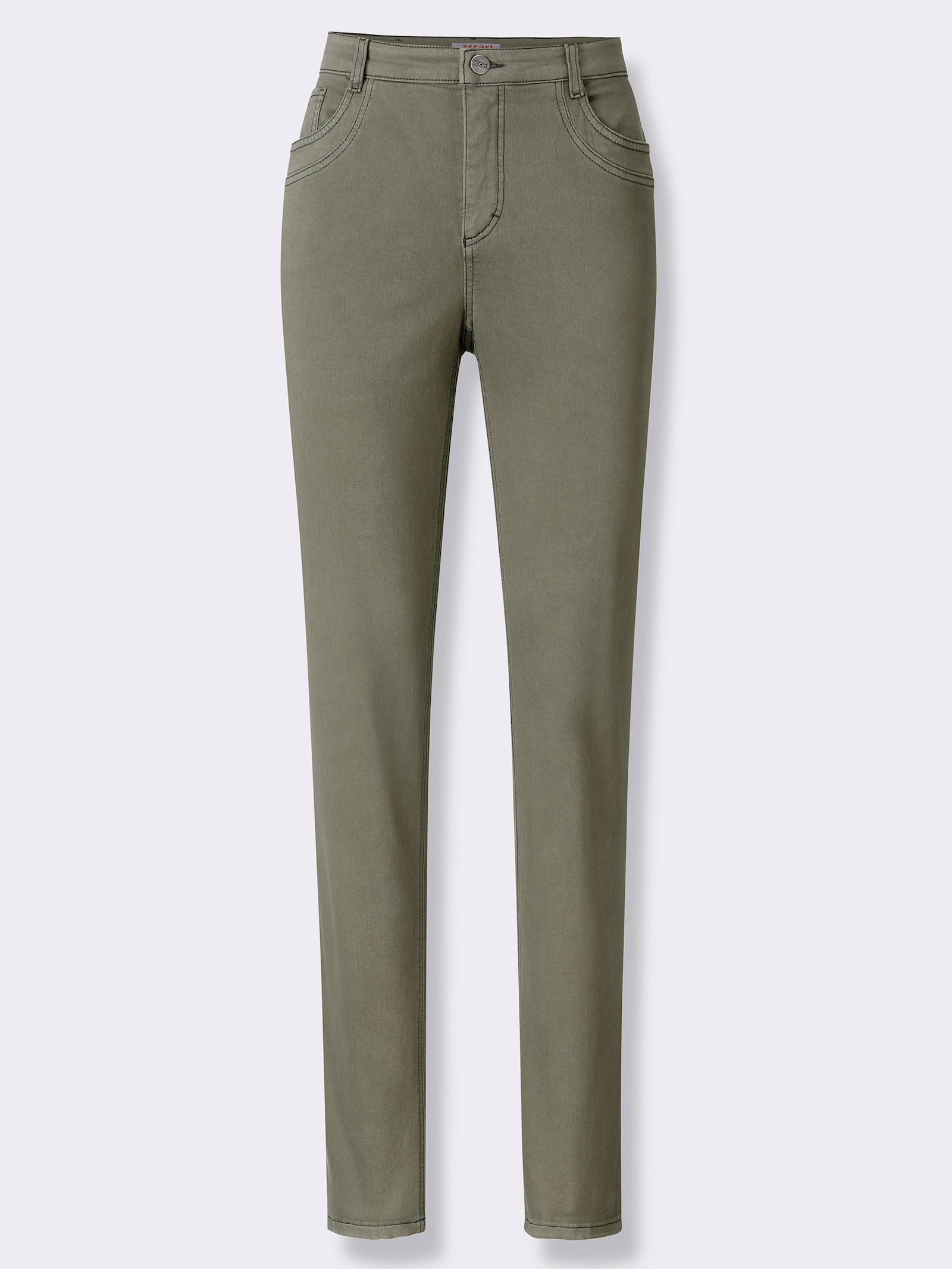 5-Pocket-Jeans in Magic-Stretch-Qualität - khaki