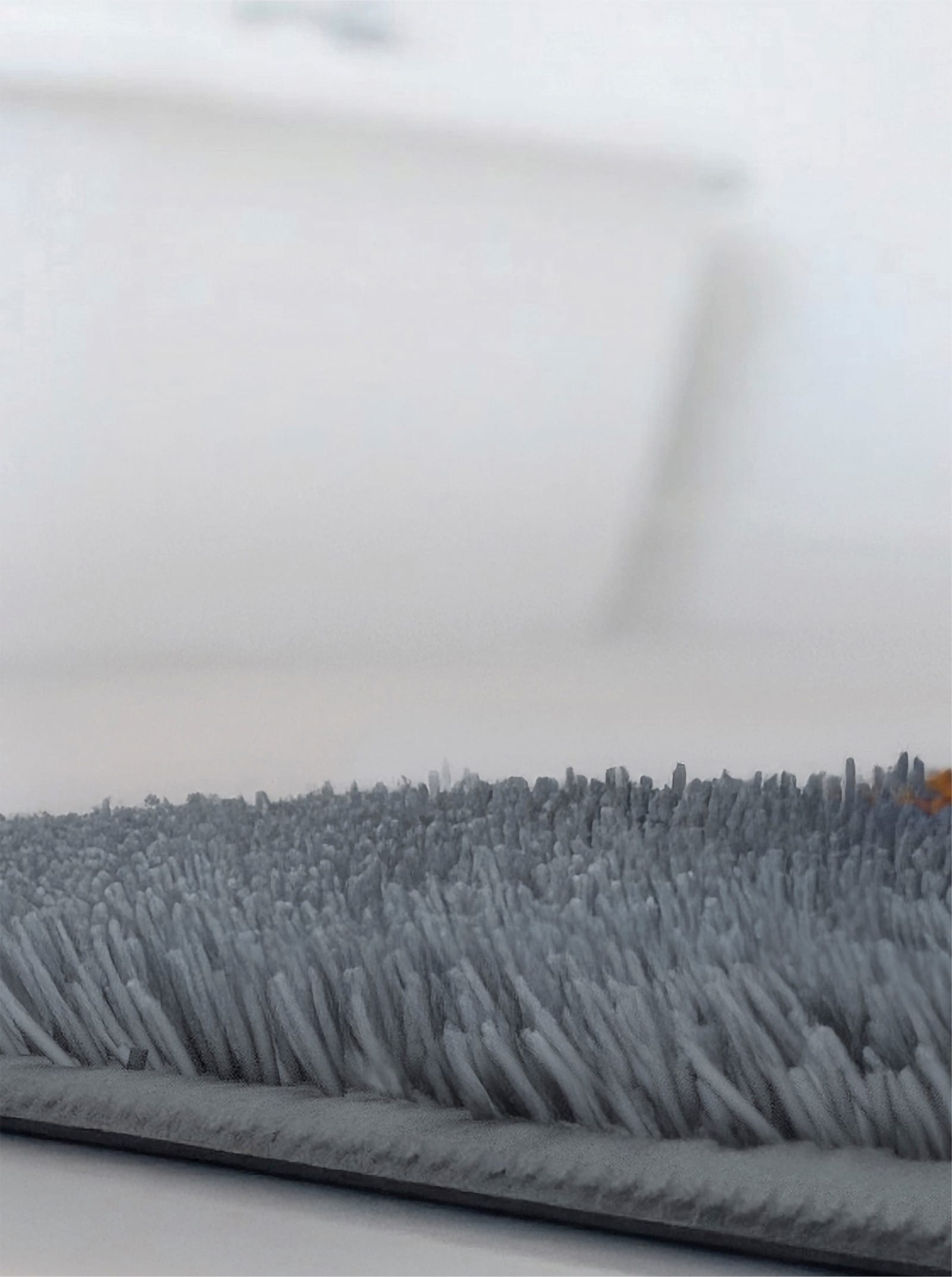 Grund Badematte - orange-grau