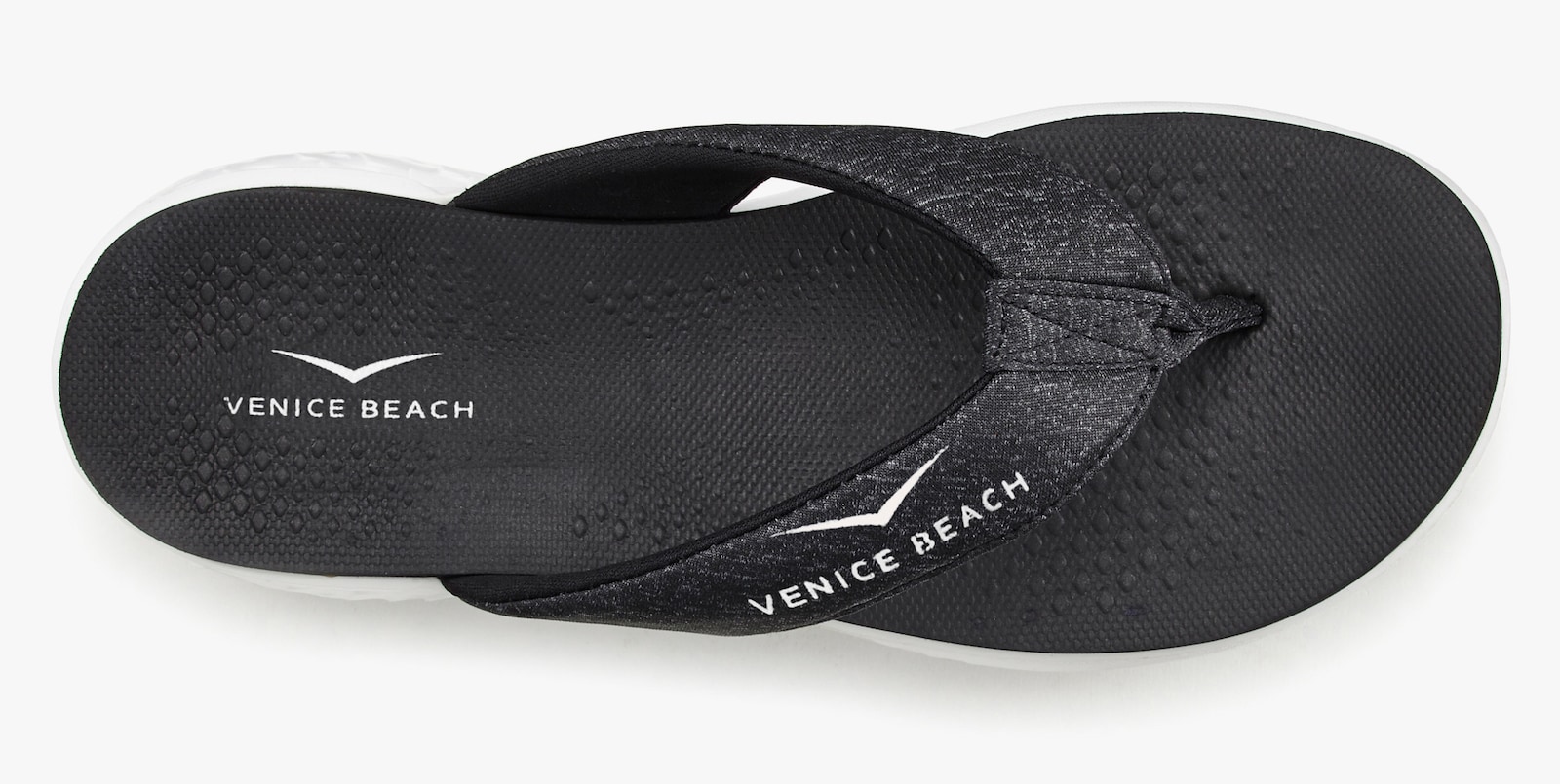 Venice Beach Badslippers - zwart