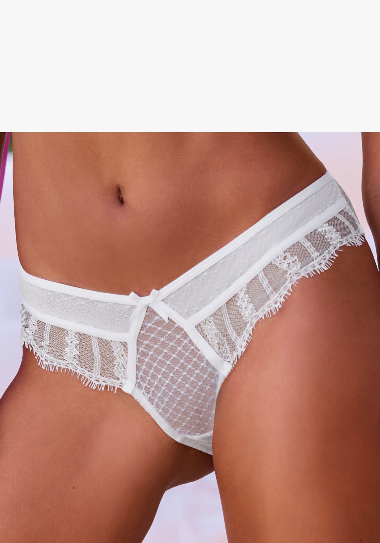 LASCANA Tanga - weiß