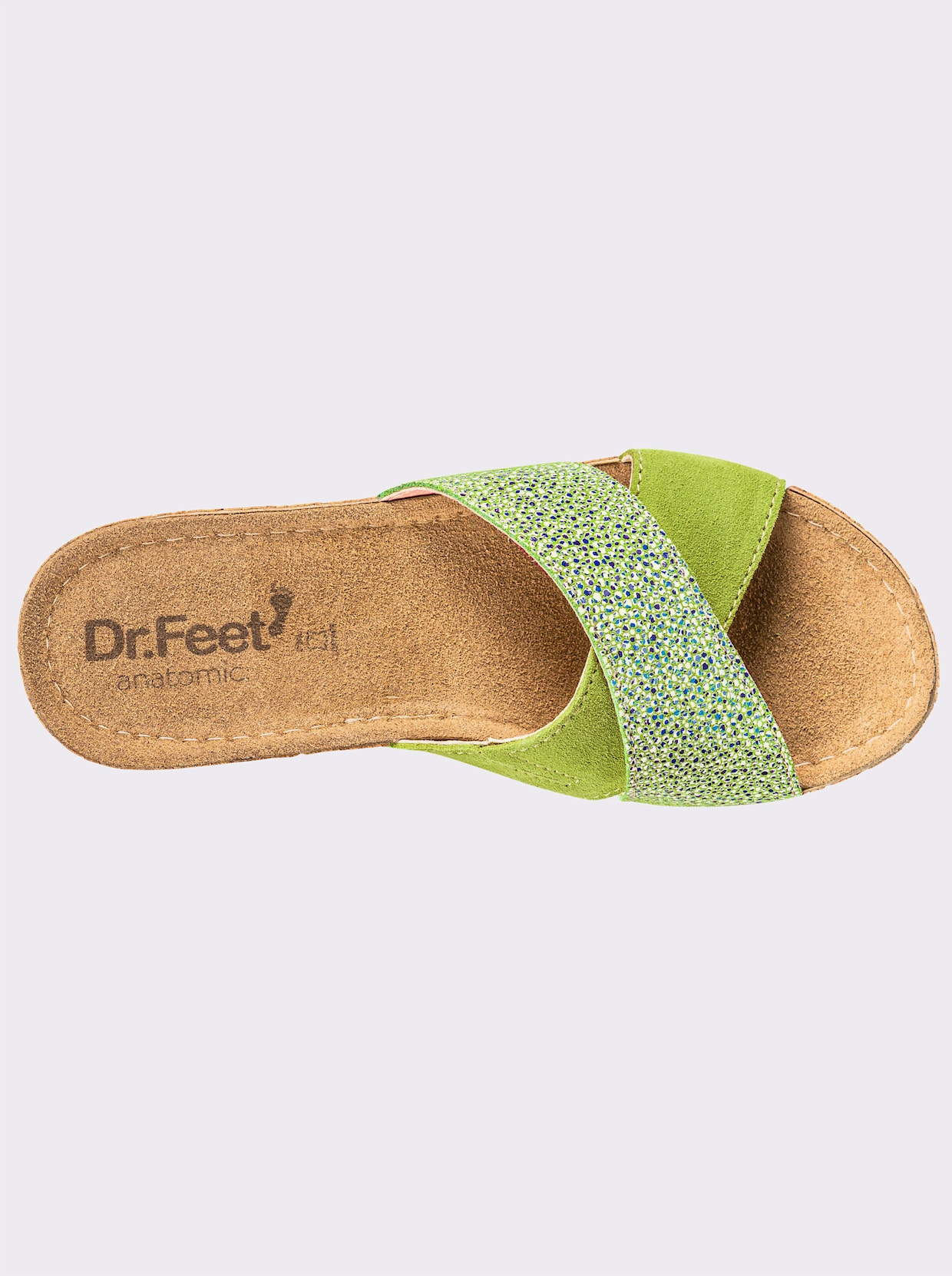 Dr. Feet Mules - vert