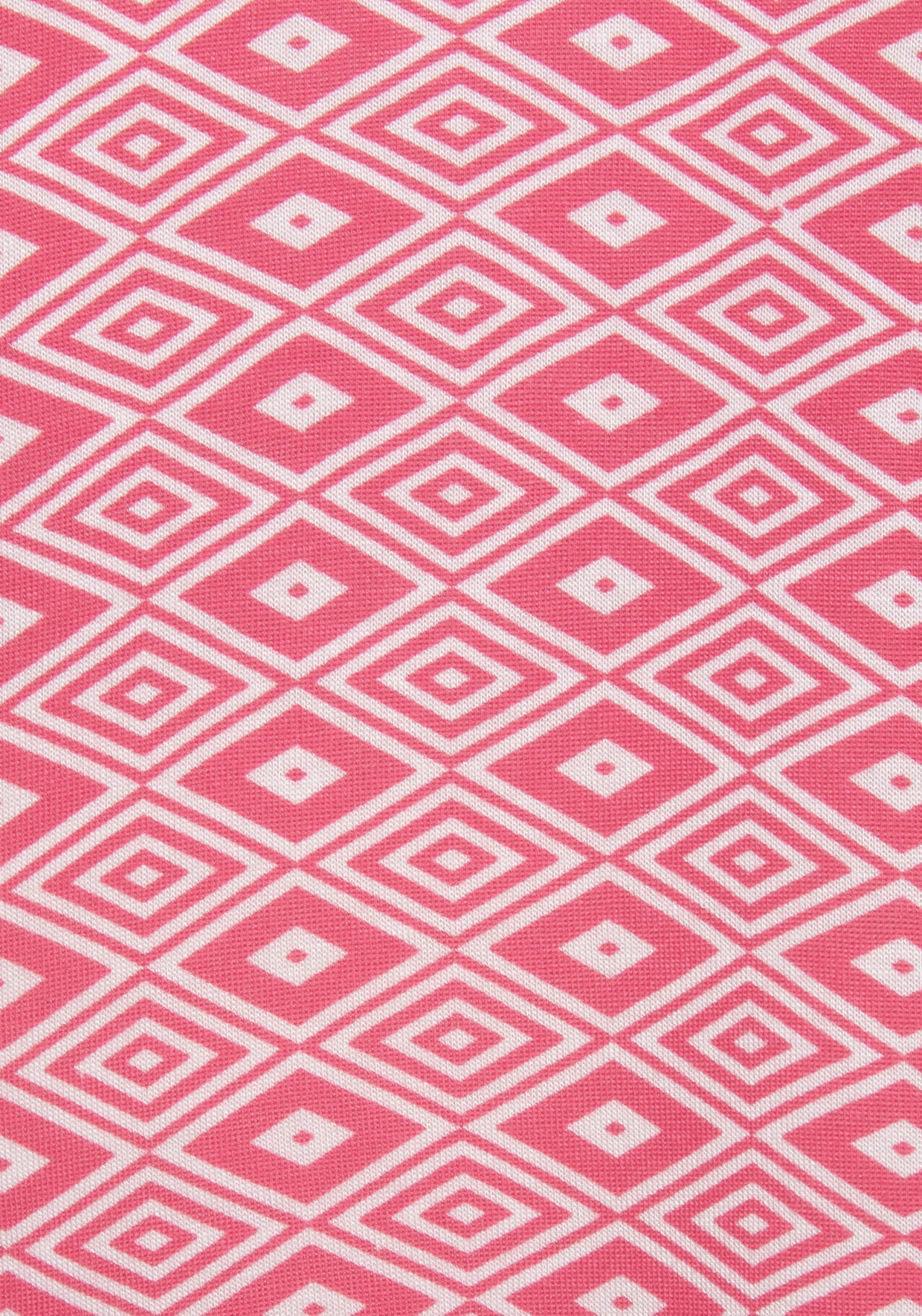 Vivance Dreams Pyjamaoberteil - pink gemustert