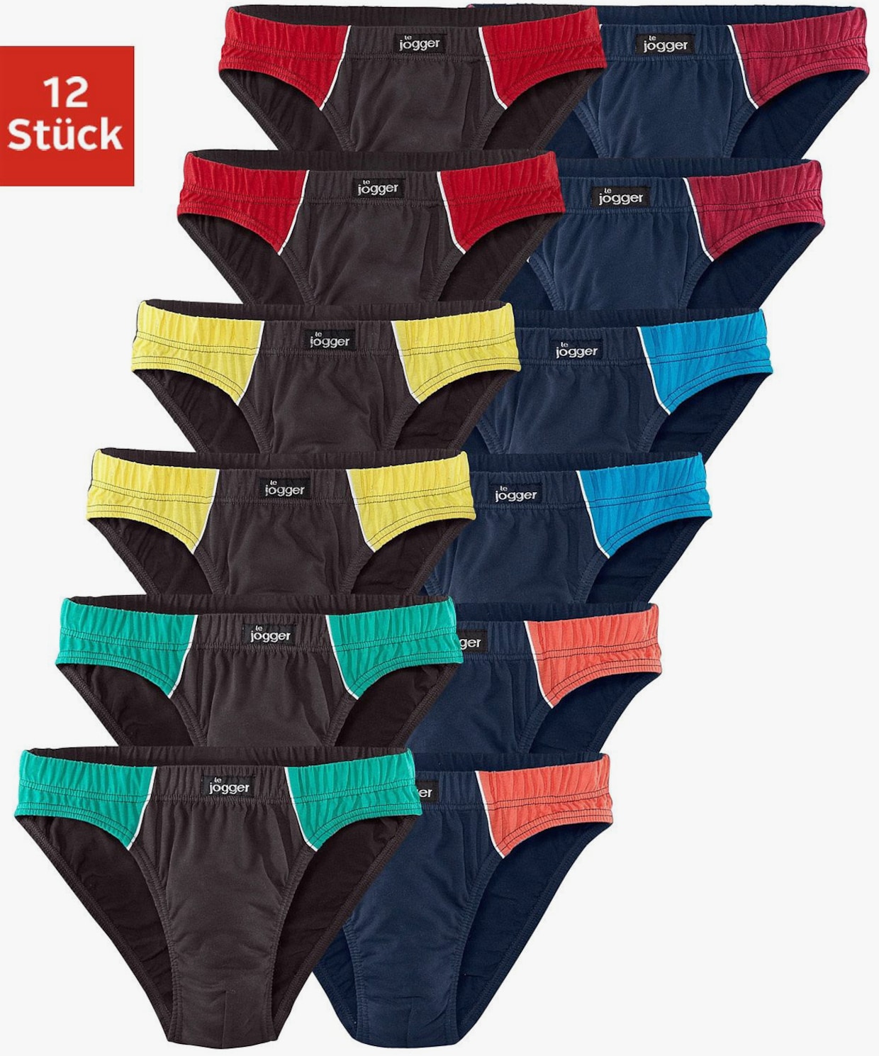 Slip - marine, zwart