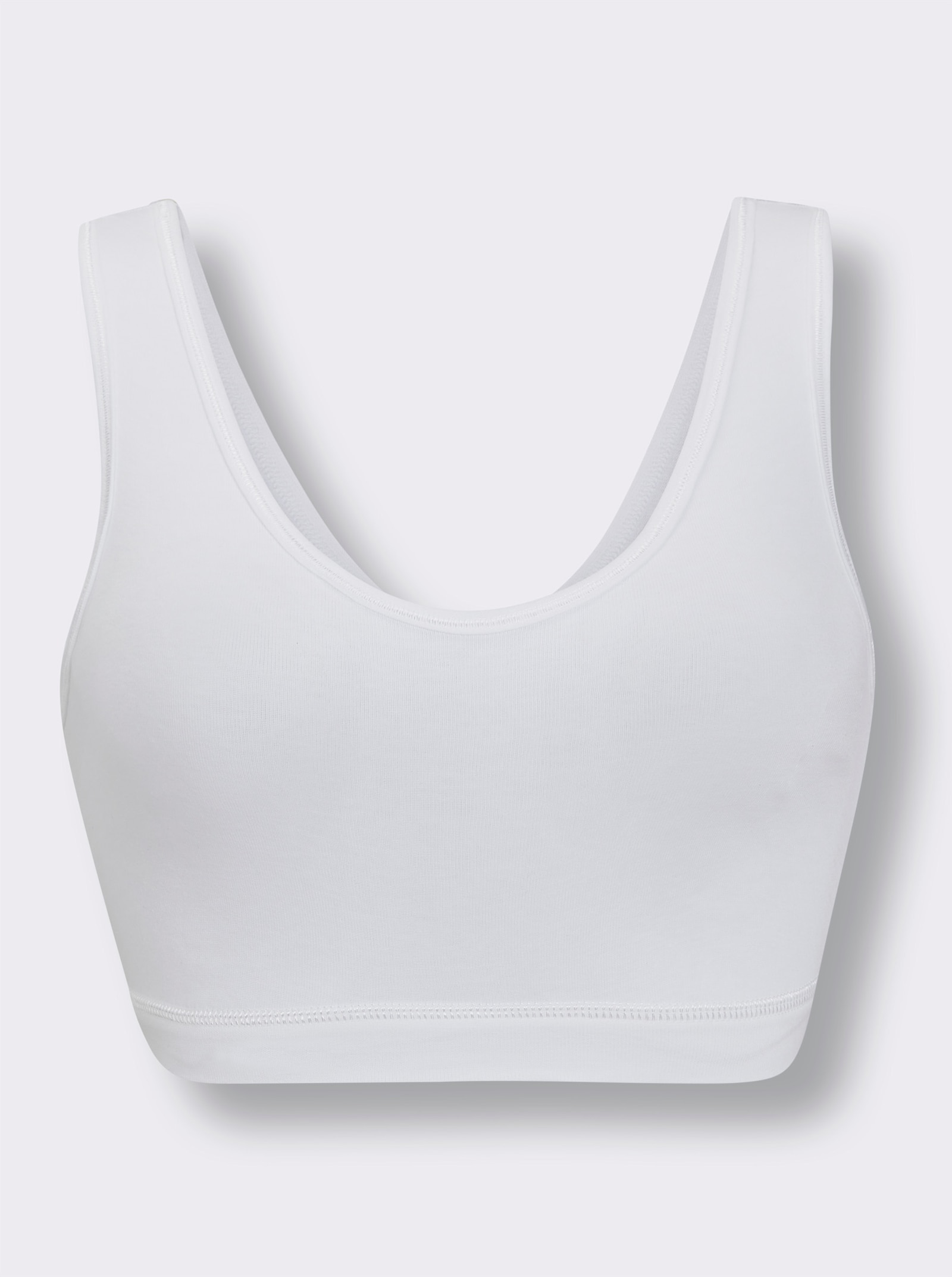 wäschepur Bustier mit Softbund - weiß