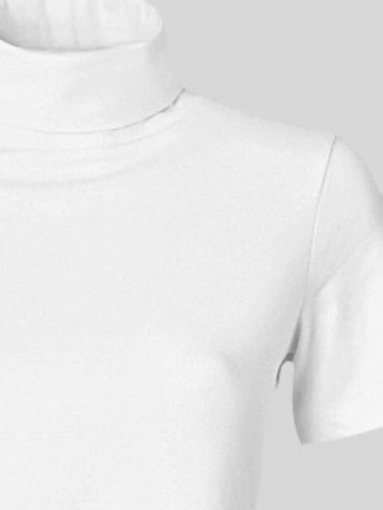 heine Rollkragen-Shirt - weiss